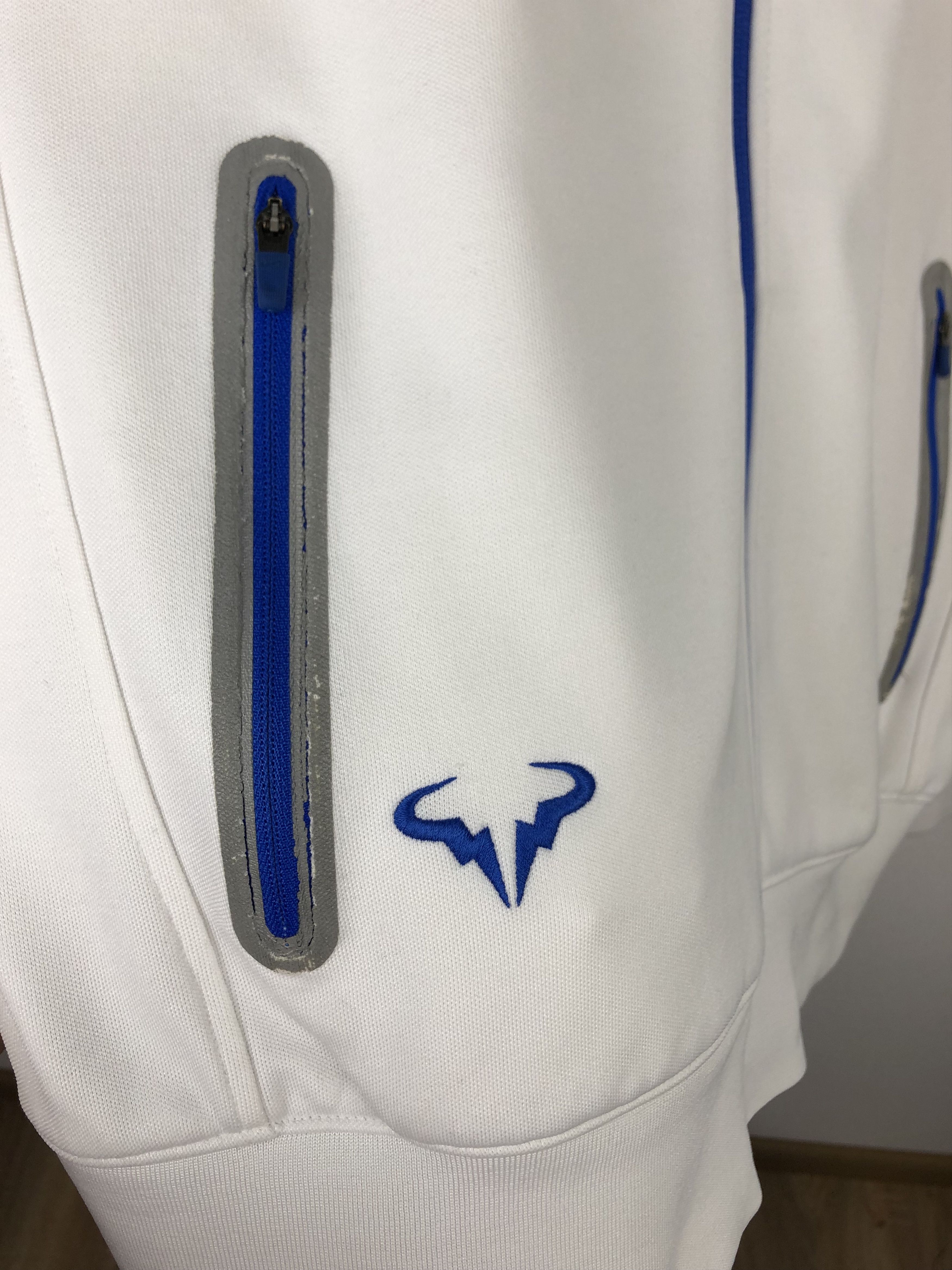 Nike Nike Rafa Nadal Wimbledon 2011 Jacket White Mens Tennis Size US L / EU 52-54 / 3 - 4 Thumbnail