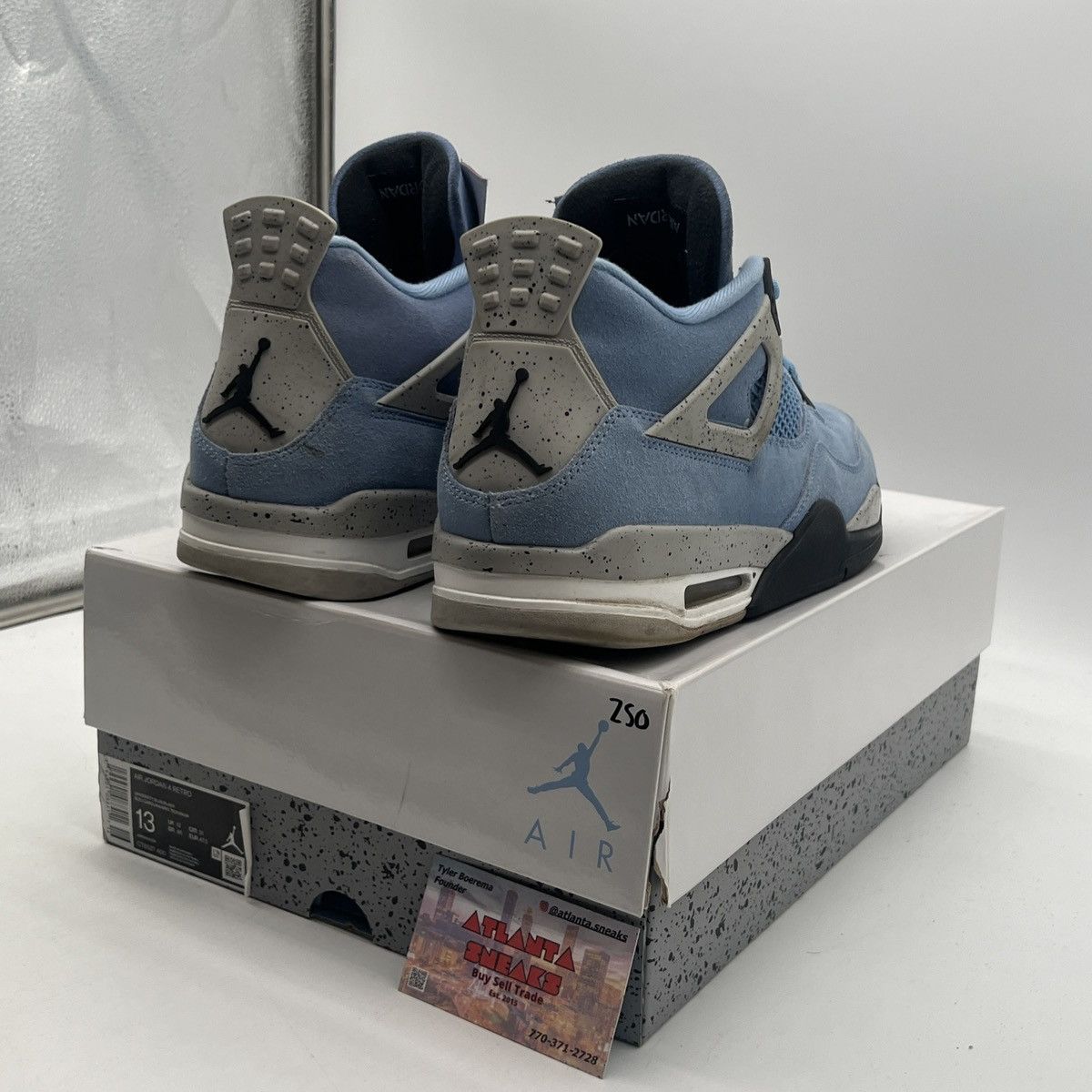Jordan Brand Air Jordan 4 university blue Size US 13 / EU 46 - 5 Thumbnail