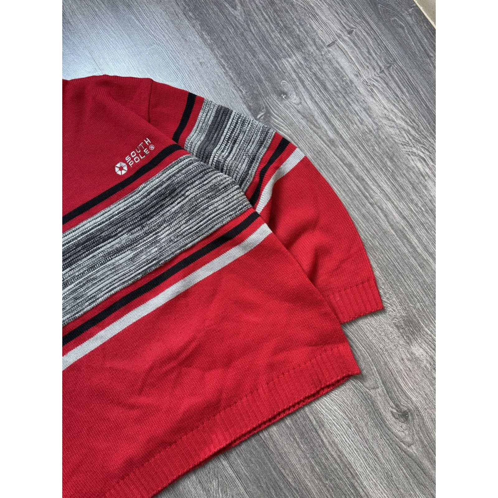 Southpole × Vintage Vintage Y2K South Pole Rap Sweater Size US XL / EU 56 / 4 - 4 Thumbnail