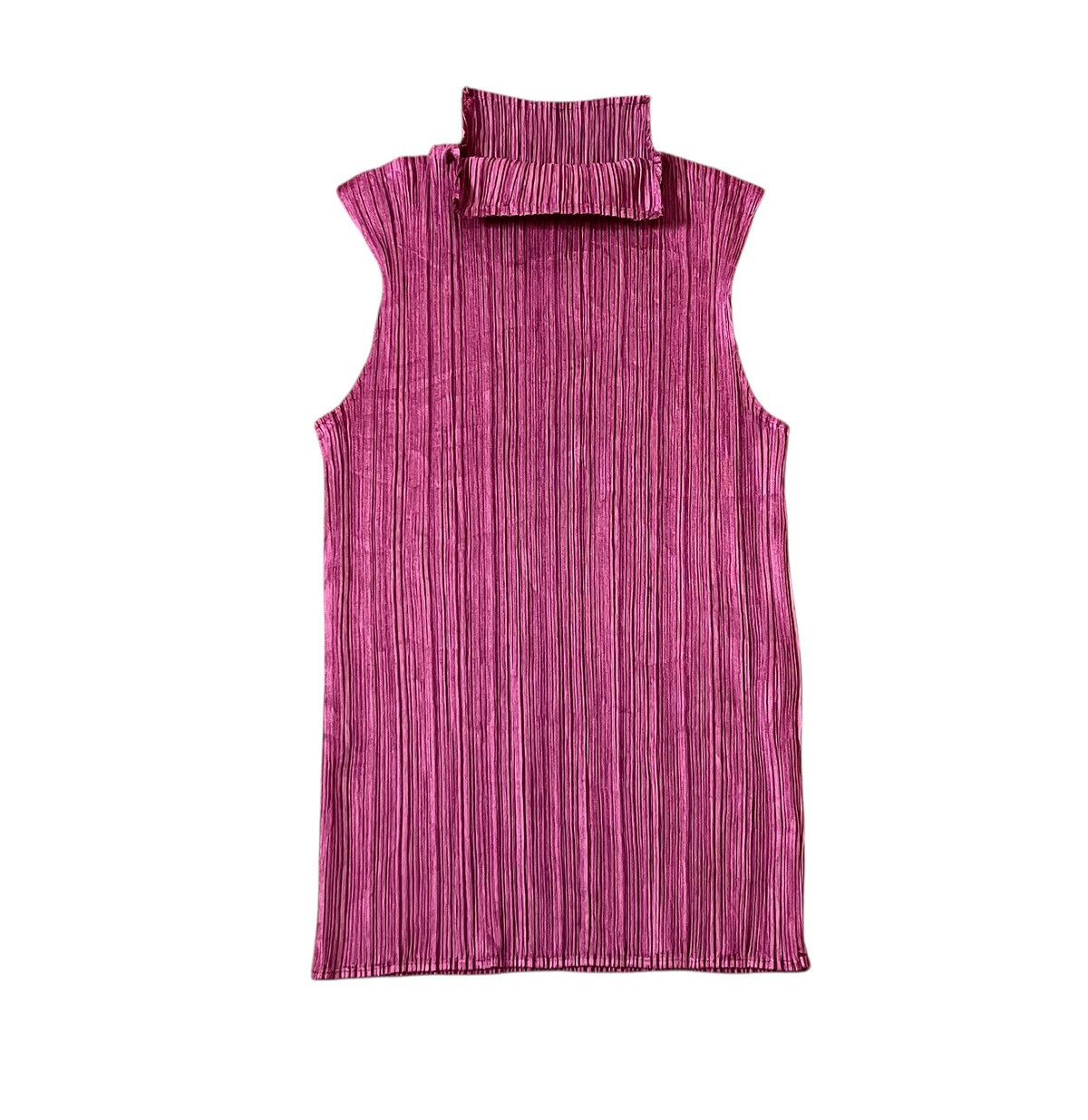 Homme Plisse Issey Miyake *FINAL DROP* Issey miyake pleats please avant garde tank Size S / US 4 / IT 40 - 2 Thumbnail