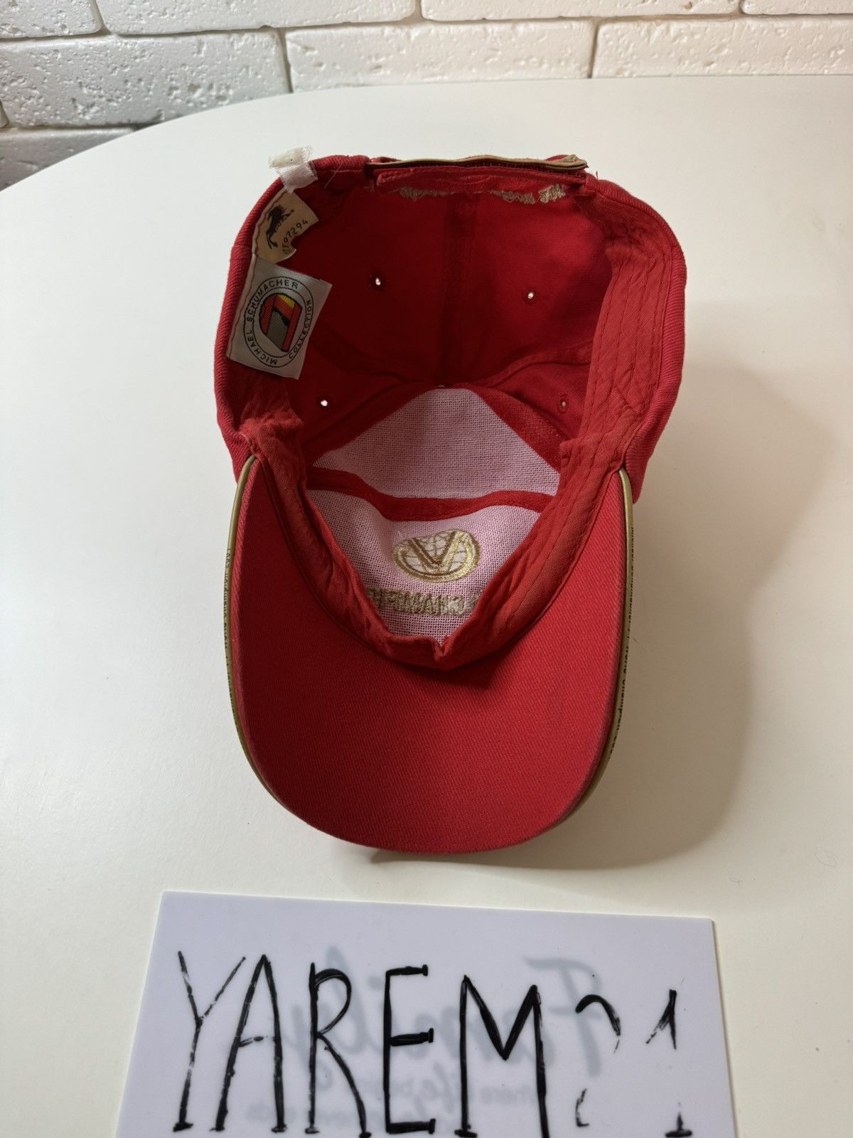 Vintage Ferrari F1 world champion 2001 vintage cap hat Size ONE SIZE - 6 Thumbnail