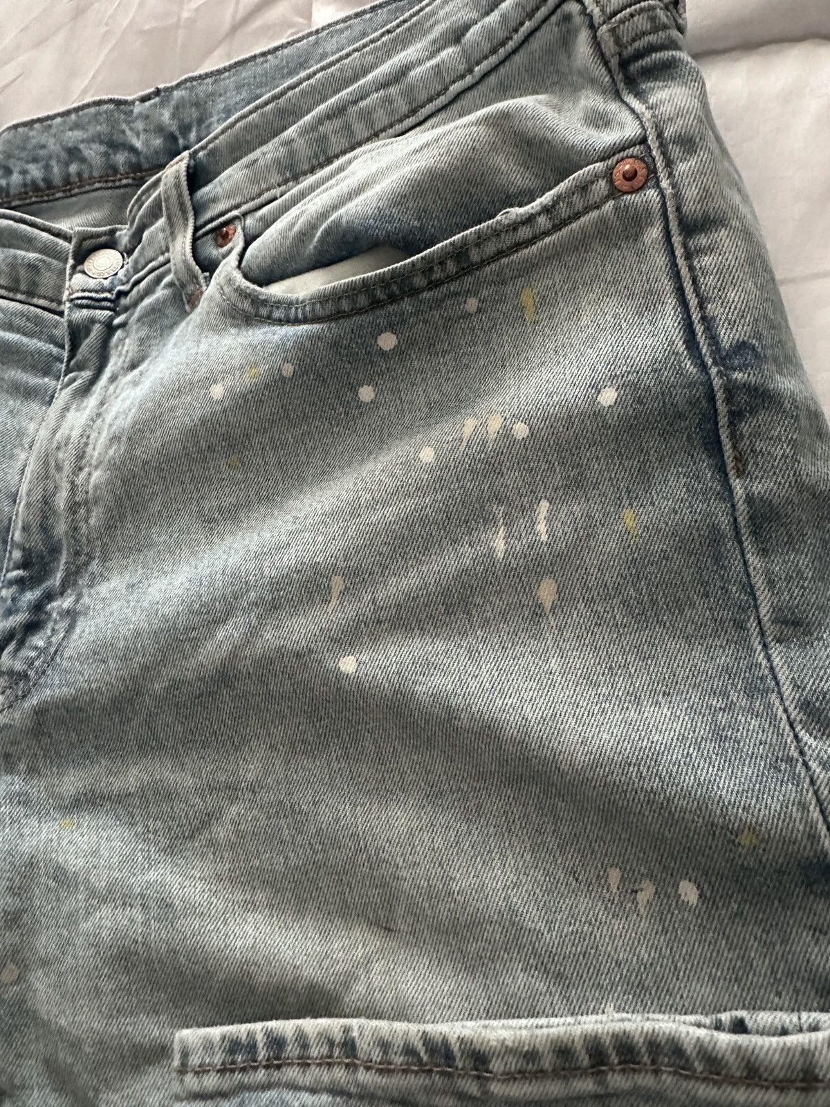 Levi's LEVI’S Splatter Denim Size US 34 / EU 50 - 4 Thumbnail
