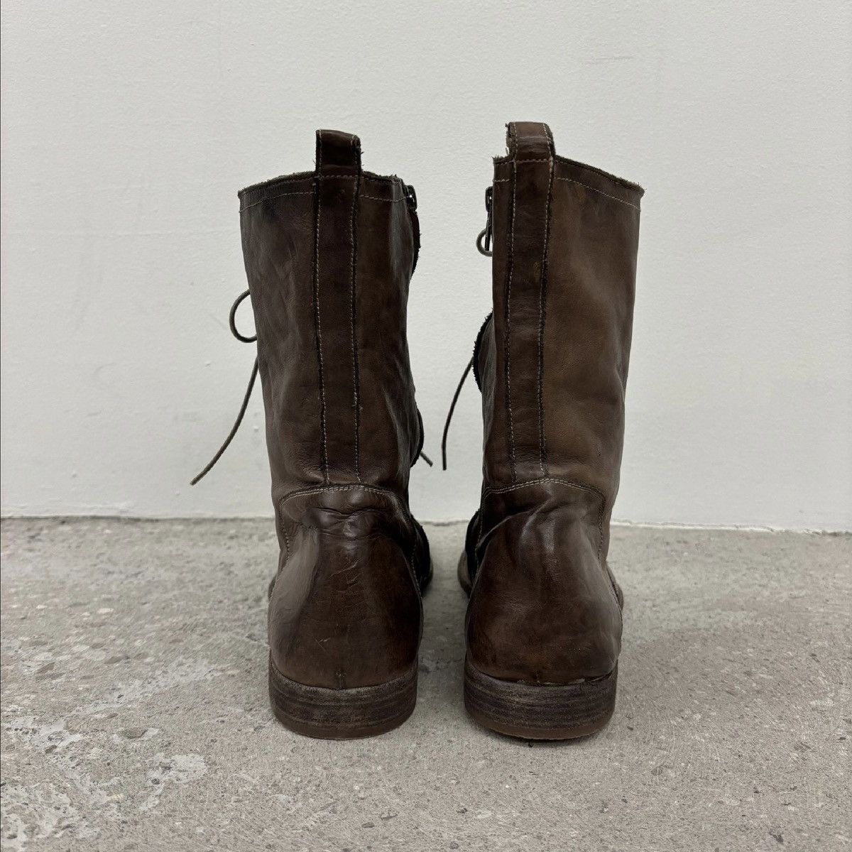 Alexander McQueen Alexander McQueen Brown Leather Riding Boots Size US 9.5 / EU 42-43 - 4 Thumbnail