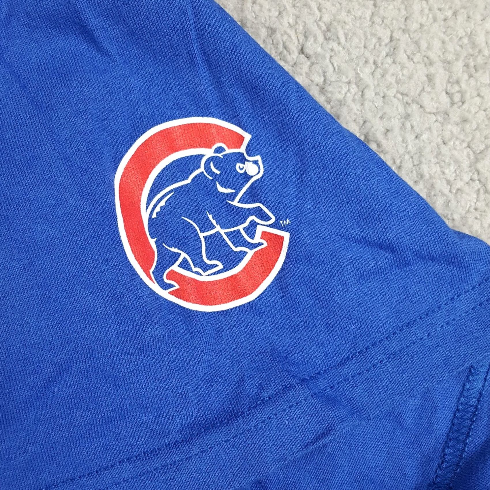 Nike VINTAGE Nike Cubs Men's T-Shirt 2XL Blue Swoosh Logo MLB Baseball Short Sleeve Crew Neck Size US XXL / EU 58 / 5 - 6 Thumbnail