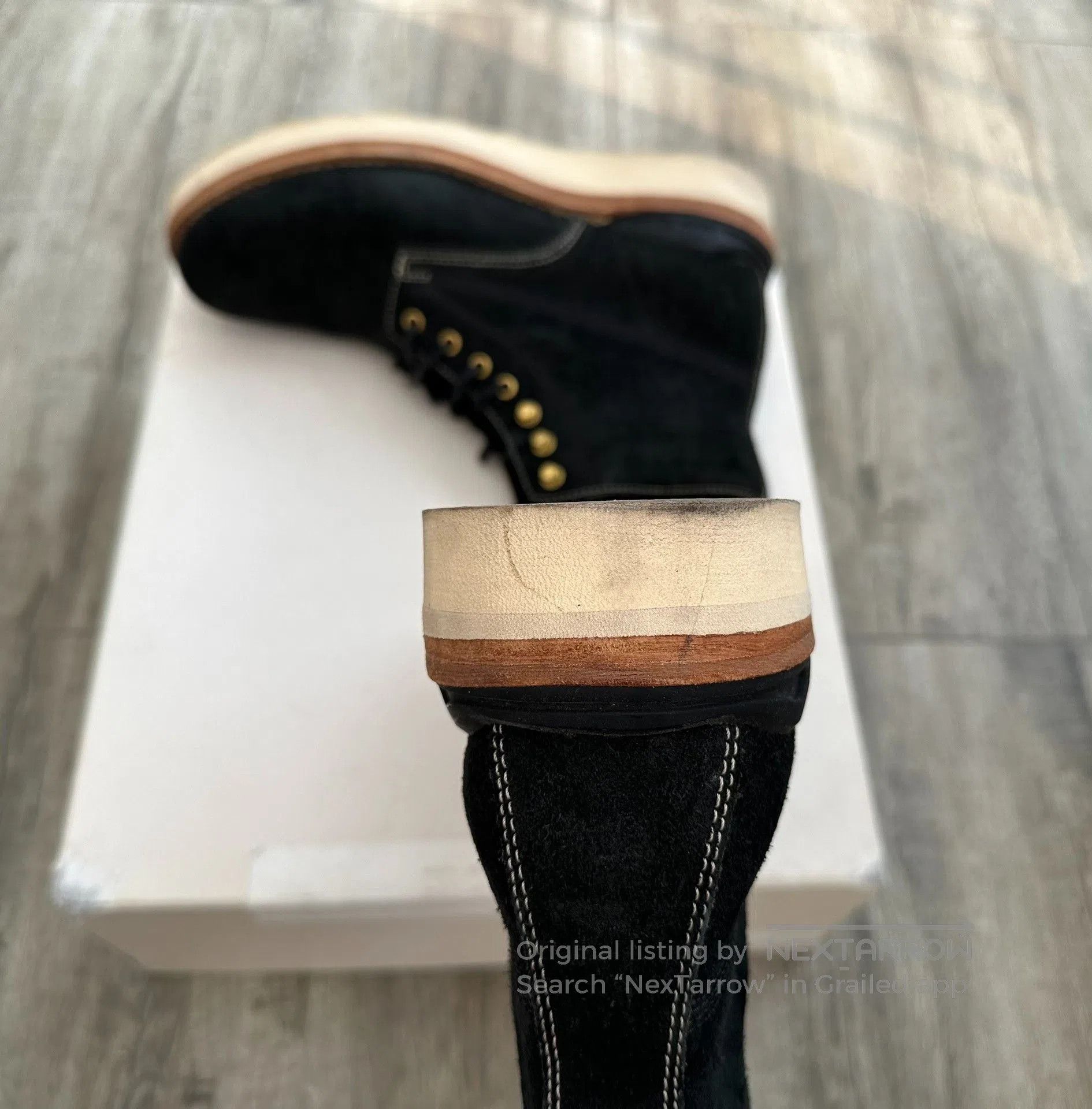 Visvim visvim virgil boots in black suede. Size US 9 / EU 42 - 6 Thumbnail