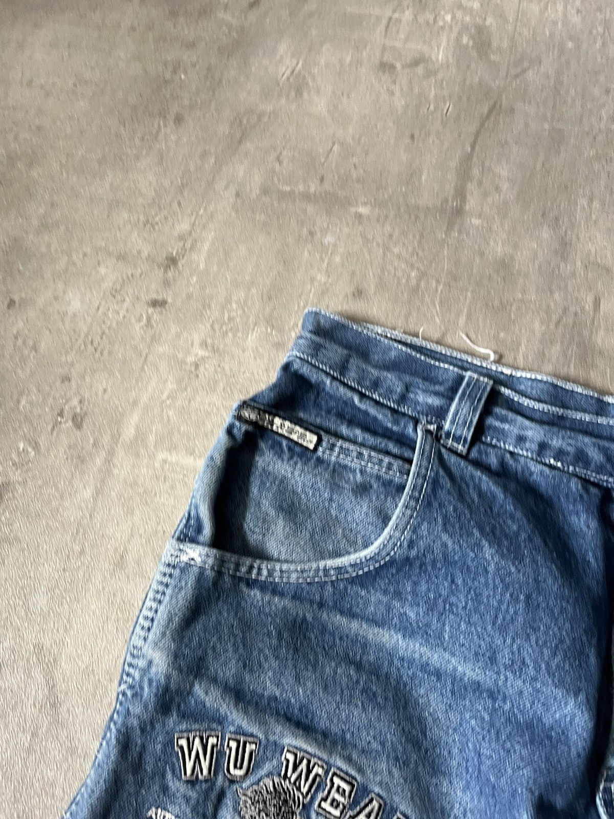 Wu-Tang Clan Vintage Wu Tang Clan jeans blue 90s rap rare Size US 34 / EU 50 - 15 Thumbnail