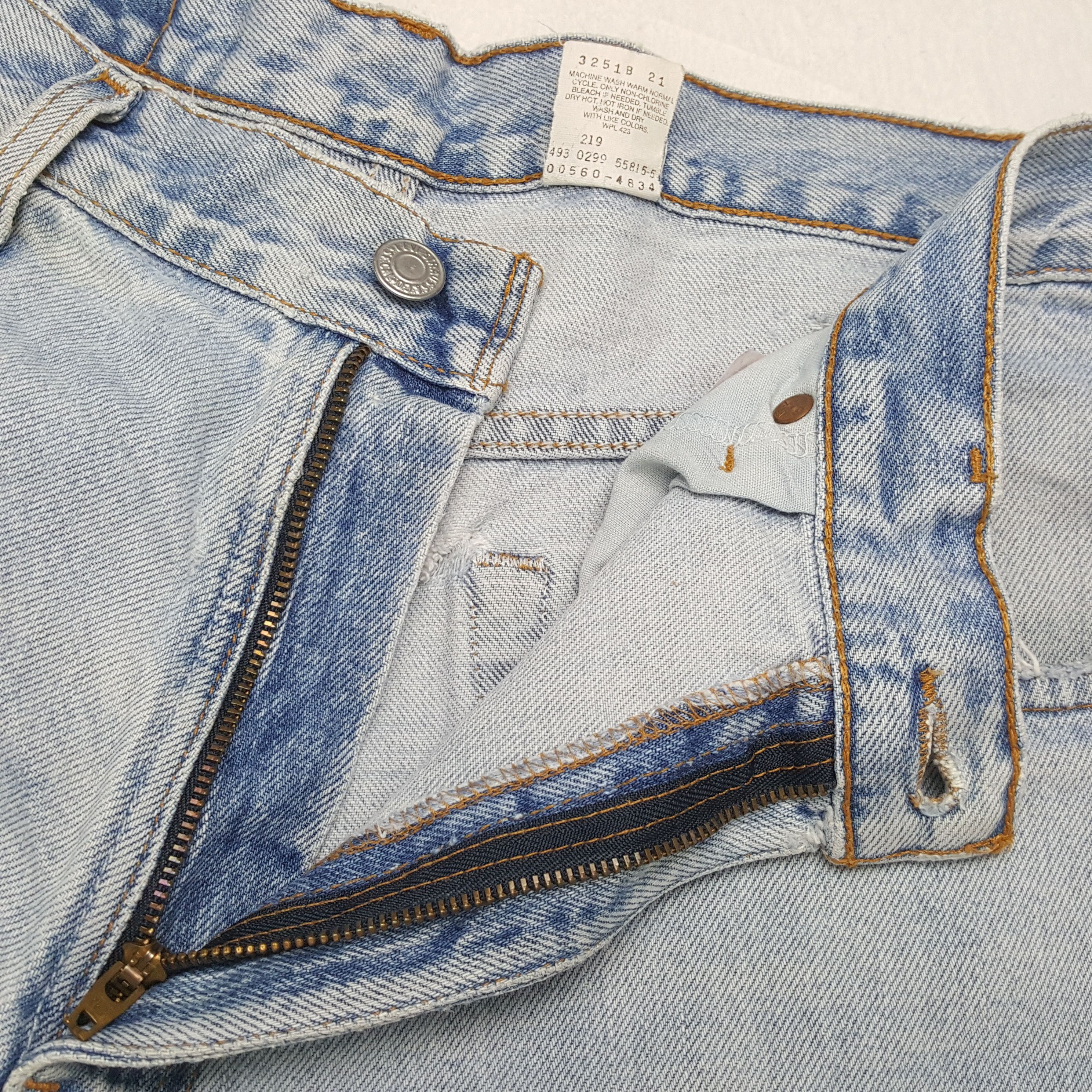 Levi's × Vintage LEVI'S American Brand Streetwear Distressed Jeans Size US 32 / EU 48 - 12 Thumbnail