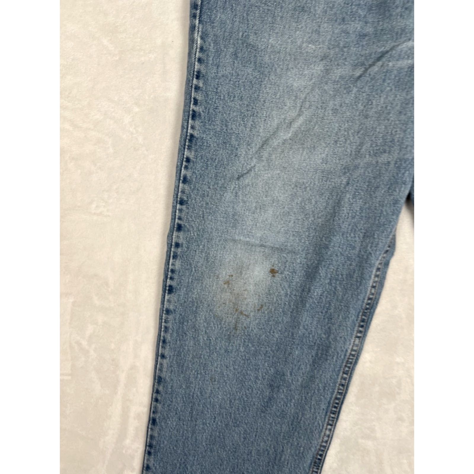 Levi's VINTAGE Levi's 550 Jeans Men 36x30 Blue Medium Wash Relaxed Tapered Denim 5-Pocket Mexico Made Mens Brands Levi's 500 Series 90s Size US 36 / EU 52 - 3 Thumbnail