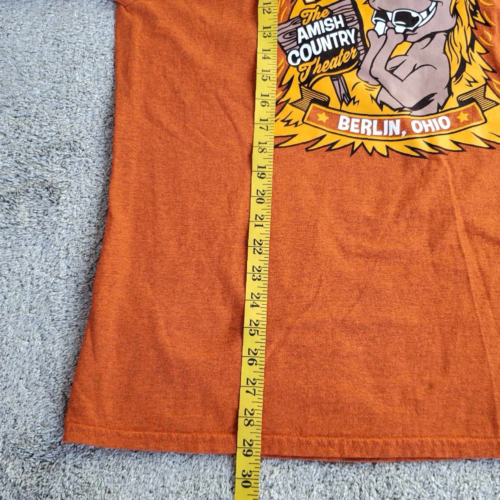 Gildan Gildan Unisex Adults T Shirt Orange Large Funny Shirt Size US L / EU 52-54 / 3 - 5 Thumbnail