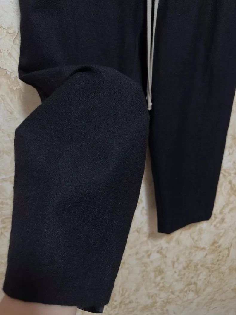 Rick Owens Rick Owens Cropped Pants in Black Color-2506 Size US 44 / EU 60 - 3 Thumbnail