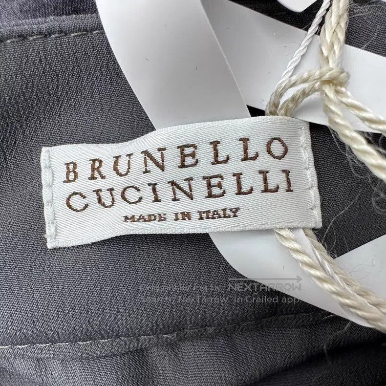 Brunello Cucinelli Brunello Cucinelli Gray chiffon skirt Size 24" / US 00 / IT 34 - 4 Thumbnail