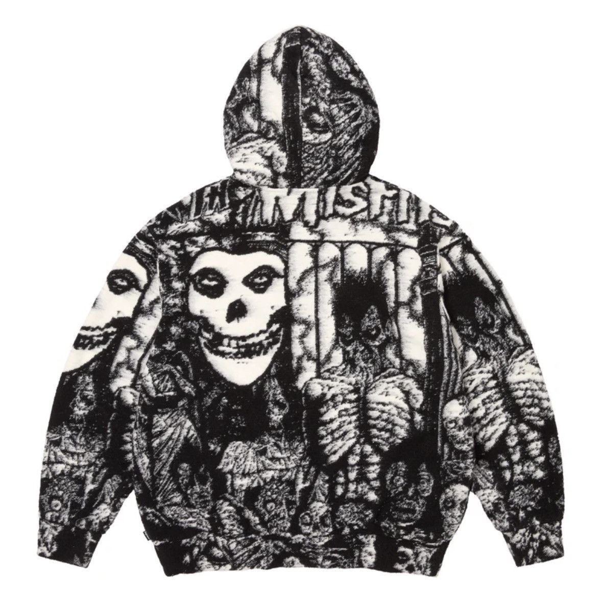 Misfits × Supreme Supreme/The Misfits® Zip Up Hooded Sweater Size US XL / EU 56 / 4 - 2 Thumbnail