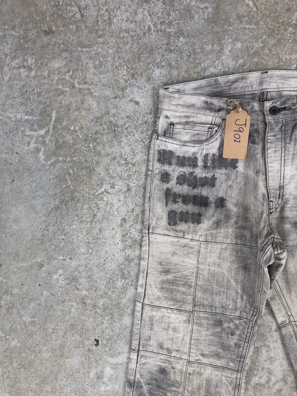 Japanese Brand Y2K Edge Rupert Flared Jeans Distressed Size US 32 / EU 48 - 4 Thumbnail