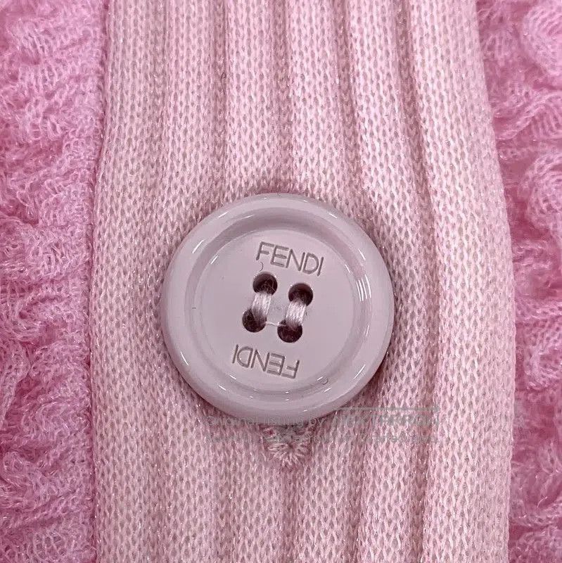 Fendi Fendi Pink Nylon Cardigan for Women . Size XS / US 0-2 / IT 36-38 - 5 Thumbnail