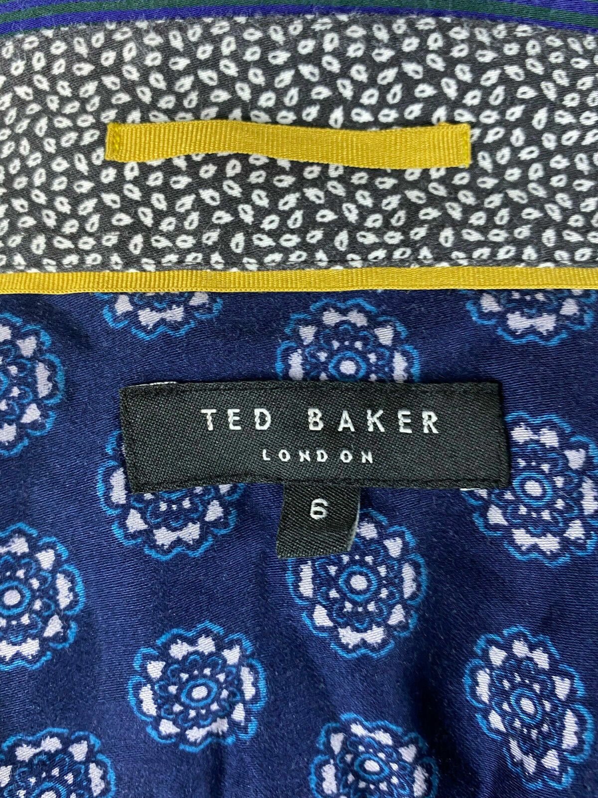 Ted Baker Men Ted Baker London Blue Stripe Button Up Shirt Size 6 Size US M / EU 48-50 / 2 - 11 Thumbnail
