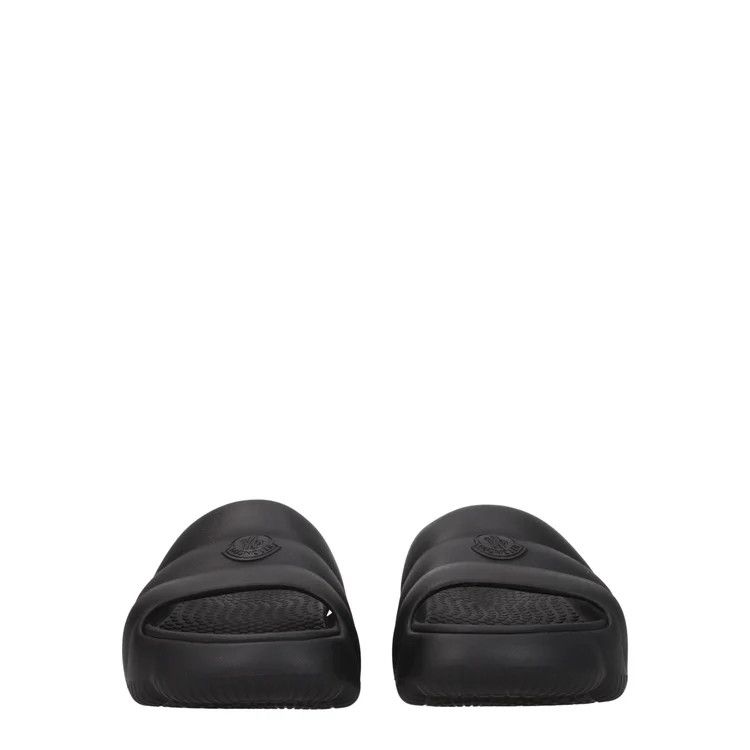 Moncler ob1o1e1124 Rubber Slippers in Black Size US 6 / IT 36 - 3 Thumbnail