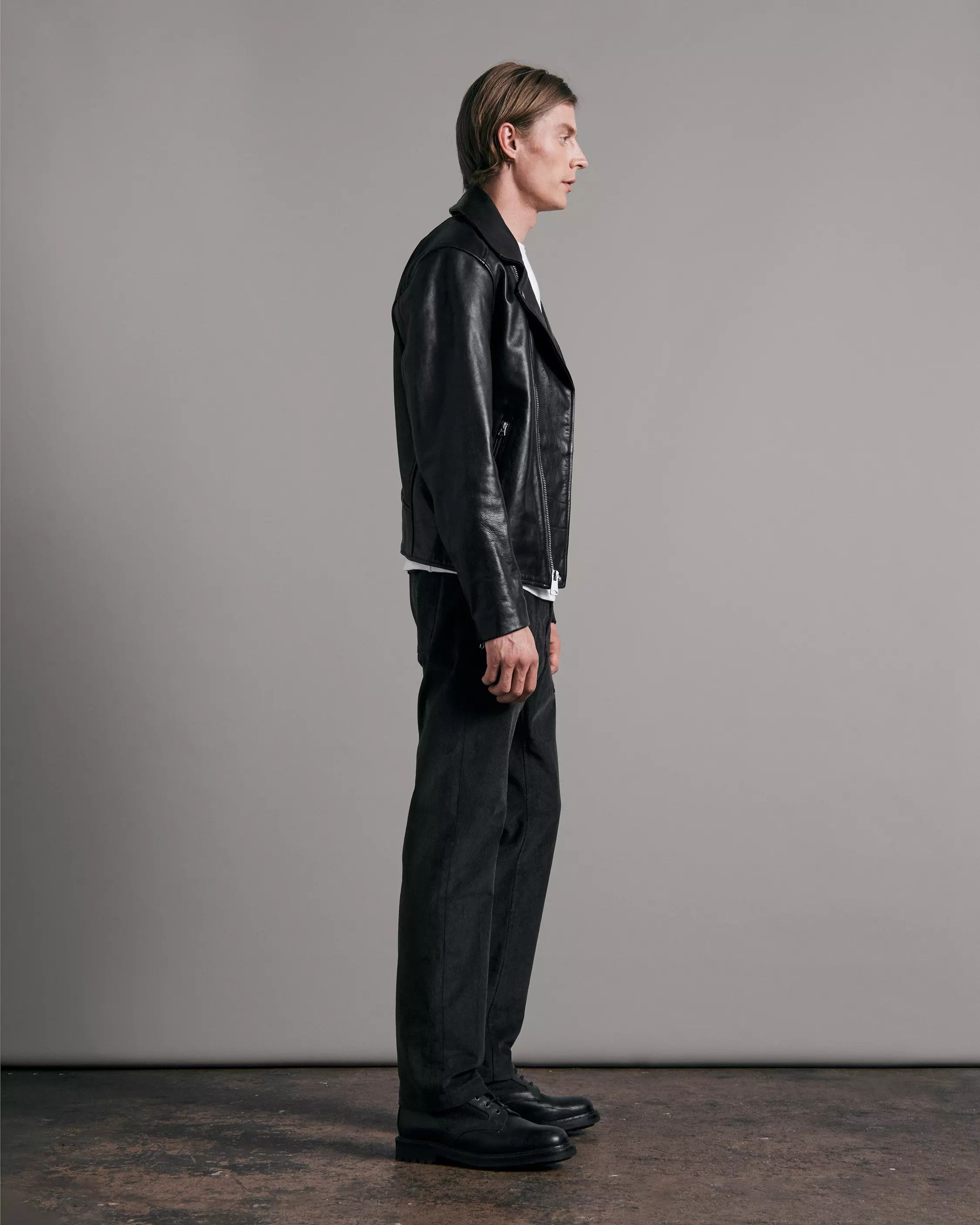 Rag & Bone $1395 Rag & Bone Buzz Leather Moto Jacket Size US XS / EU 42 / 0 - 4 Thumbnail