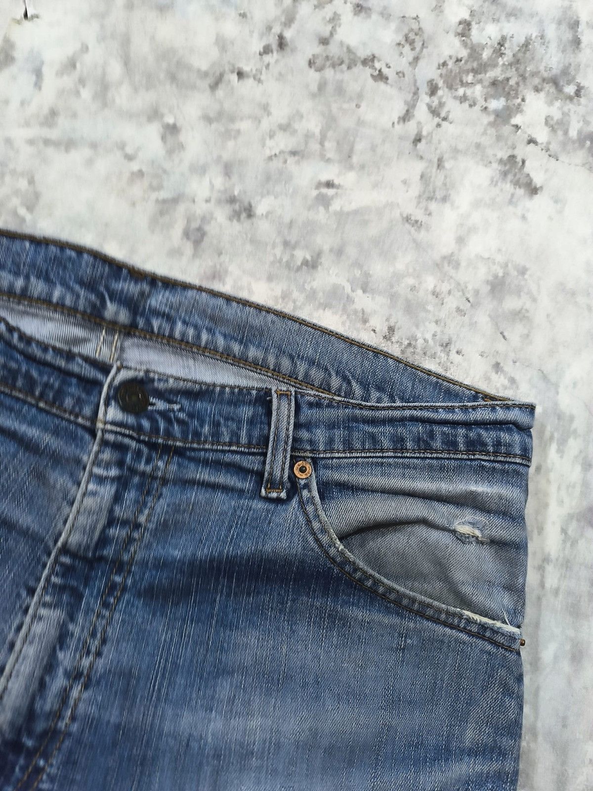 Levi's vintage levis 521 dirty wash faded distressed Size US 36 / EU 52 - 9 Thumbnail