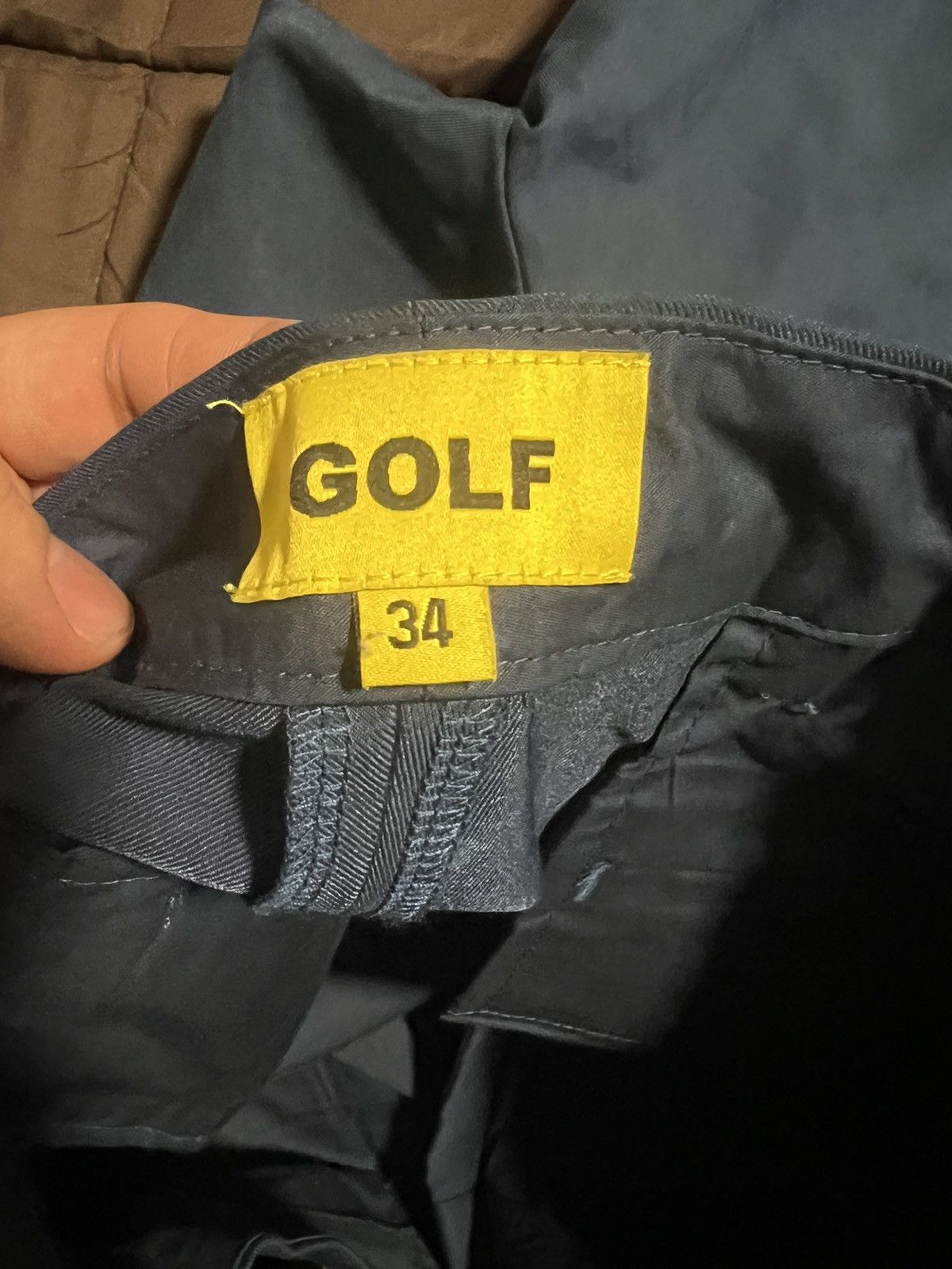 Golf Wang NAVY GOLF CHINOS Size US 34 / EU 50 - 4 Thumbnail