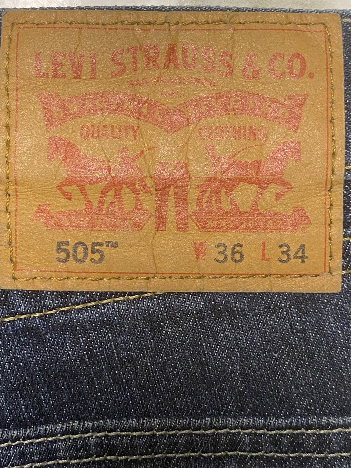 Levi's × Levi's Vintage Clothing × Vintage Levi’s 505 Size US 36 / EU 52 - 13 Thumbnail