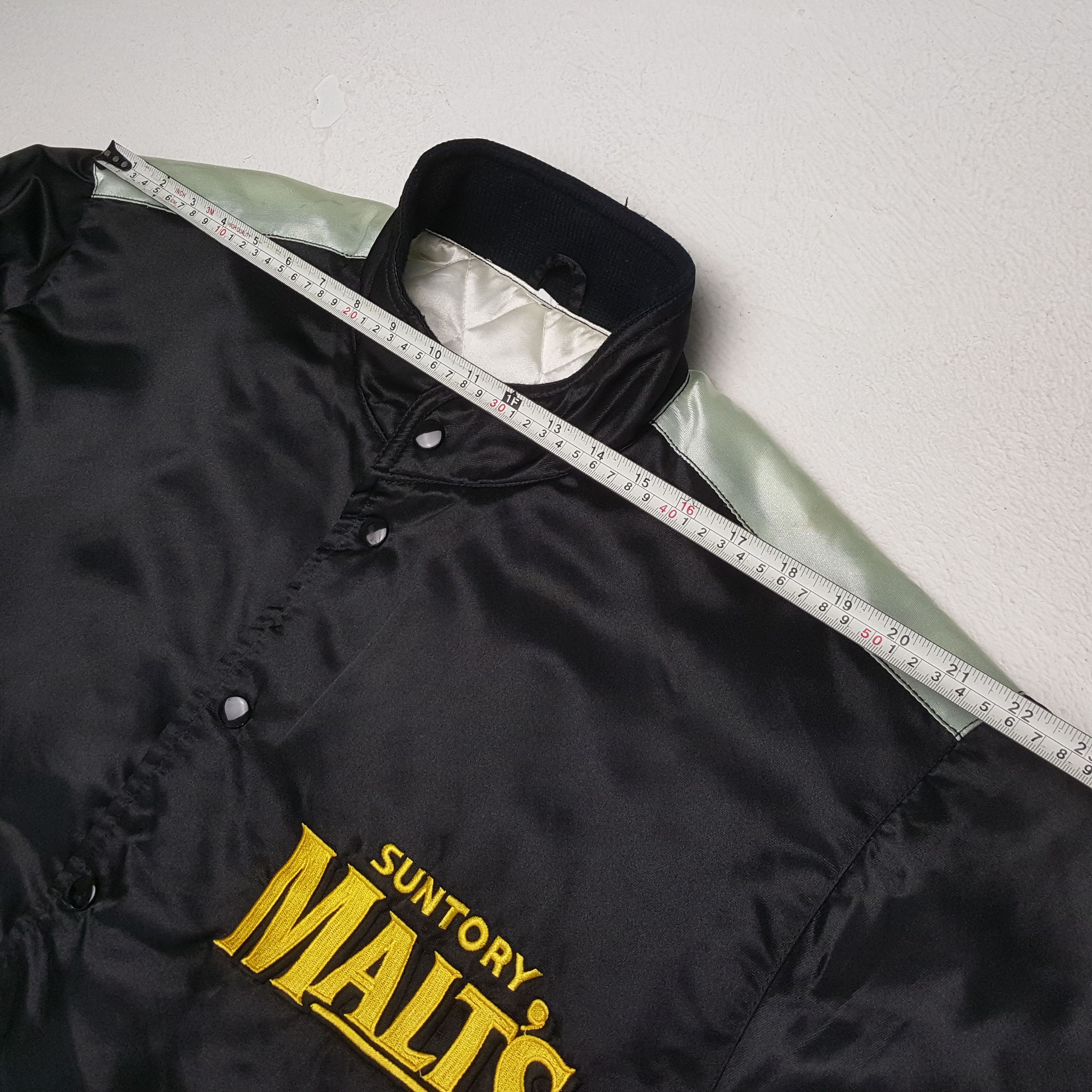 MLB × Vintage SUNTORY MALTS MLB Baseball Team Jacket Size US XL / EU 56 / 4 - 5 Thumbnail