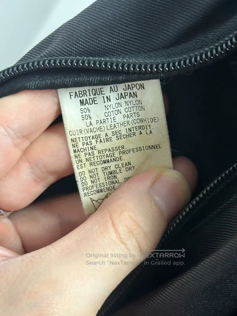 Yohji Yamamoto Yohji Yamamoto Parachute Bag Size ONE SIZE - 9 Thumbnail