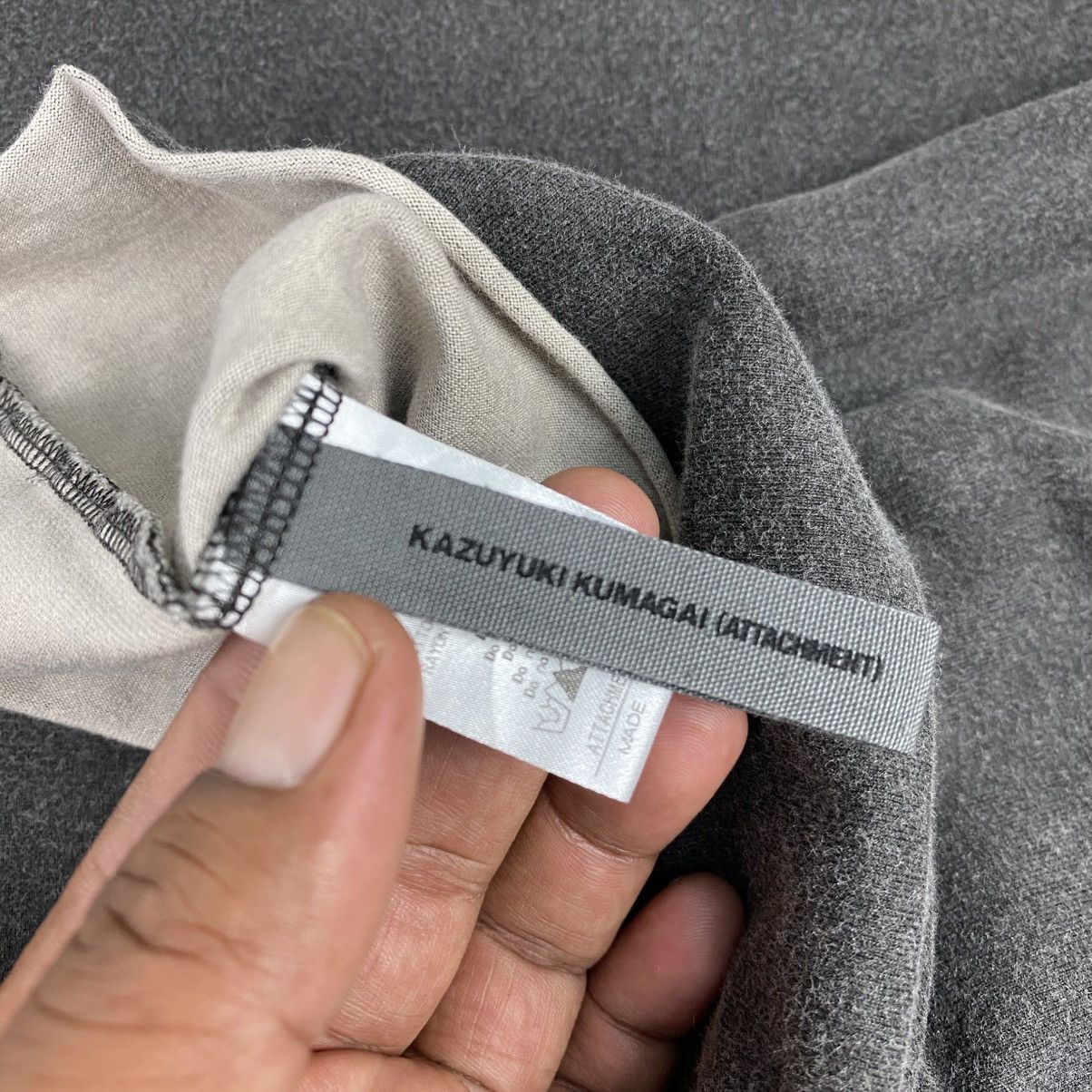 Kazuyuki Kumagai Attachment Rare🔥Vintage Kazuyuki Kumagai Attachment Rayon L/S Shirt Size S / US 4 / IT 40 - 5 Thumbnail