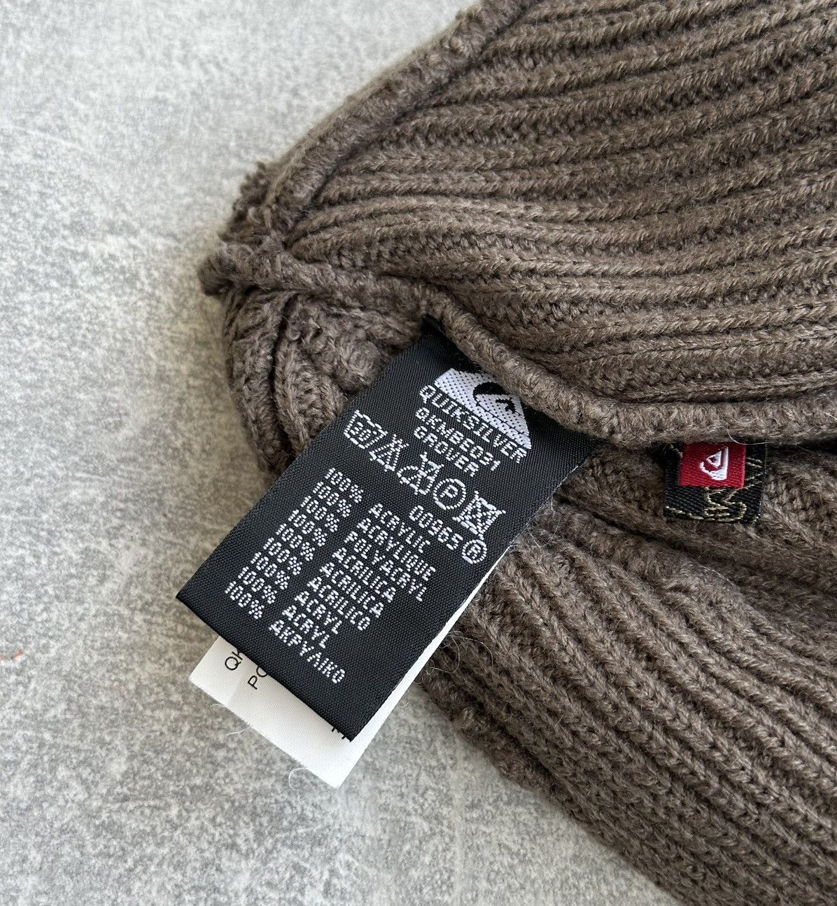 Quiksilver Vintage Quiksilver Grover Beanie Earth Brown Y2K Size ONE SIZE - 5 Thumbnail