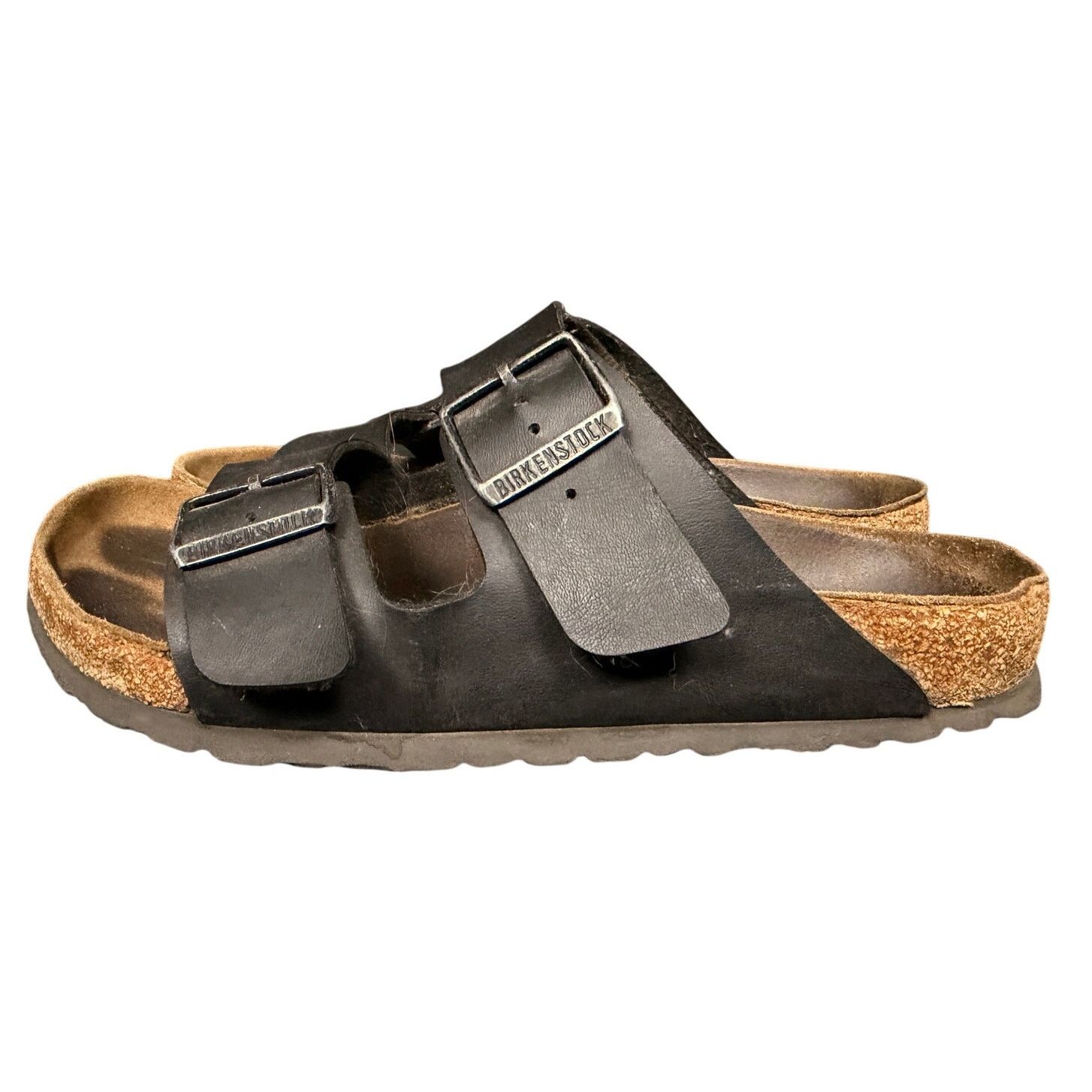 Birkenstock Arizona Habana Oiled Leather Brown 2 Strap 39 W8