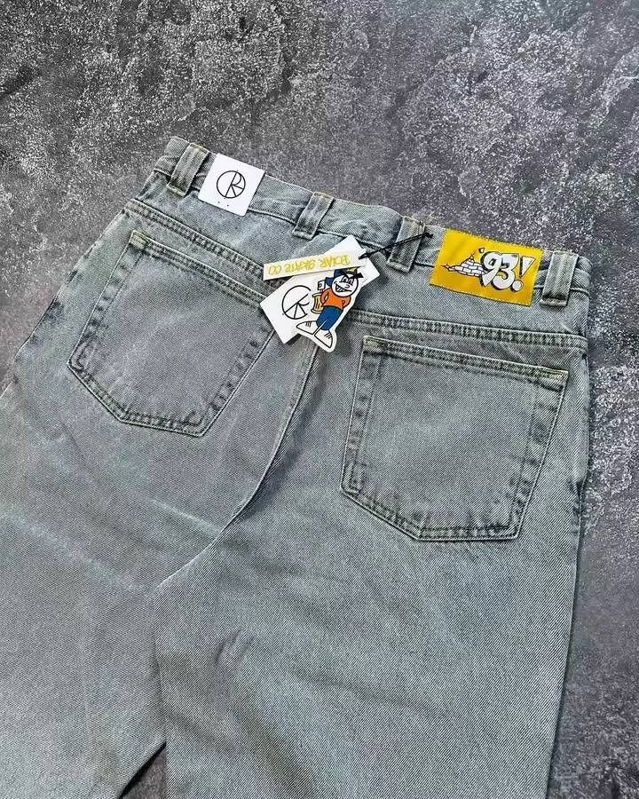 Japanese Brand × Vintage Straight casual jeans Size US 35 - 1 Thumbnail