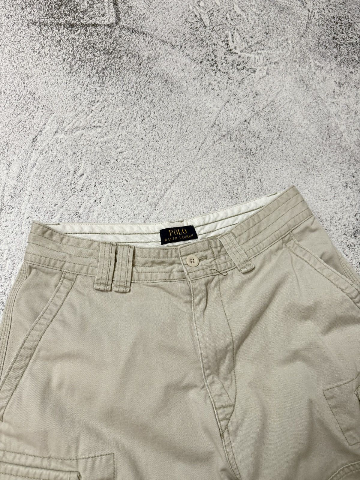 Polo Ralph Lauren Polo Ralph Lauren Multipocket Military Cargo Shorts Size US 30 / EU 46 - 4 Thumbnail