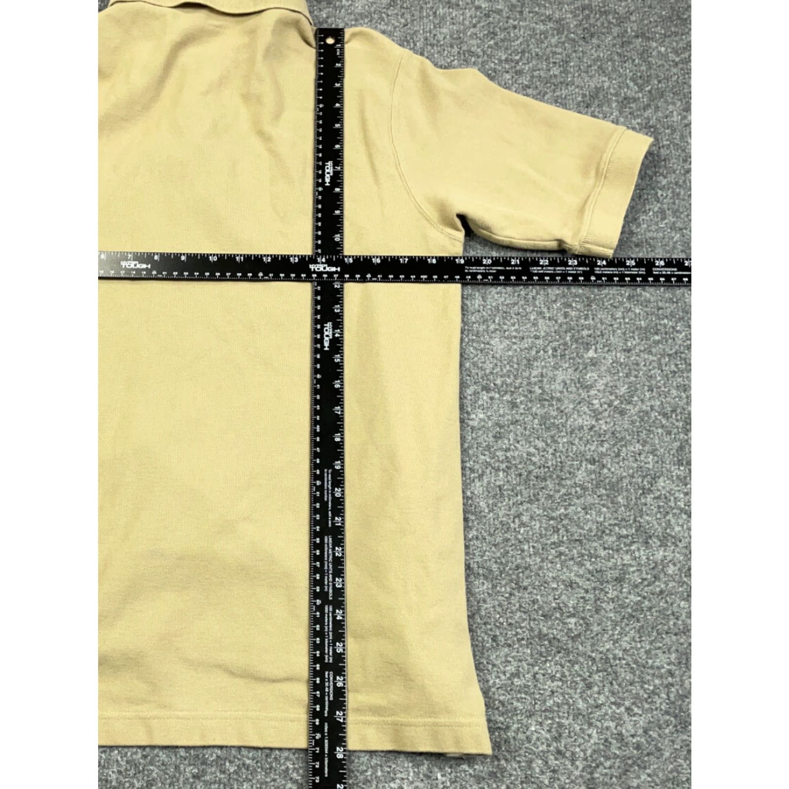 Carhartt Carhartt Polo Shirt Adult Medium Beige Solid Cotton Classic Preppy Mens Size US M / EU 48-50 / 2 - 3 Thumbnail