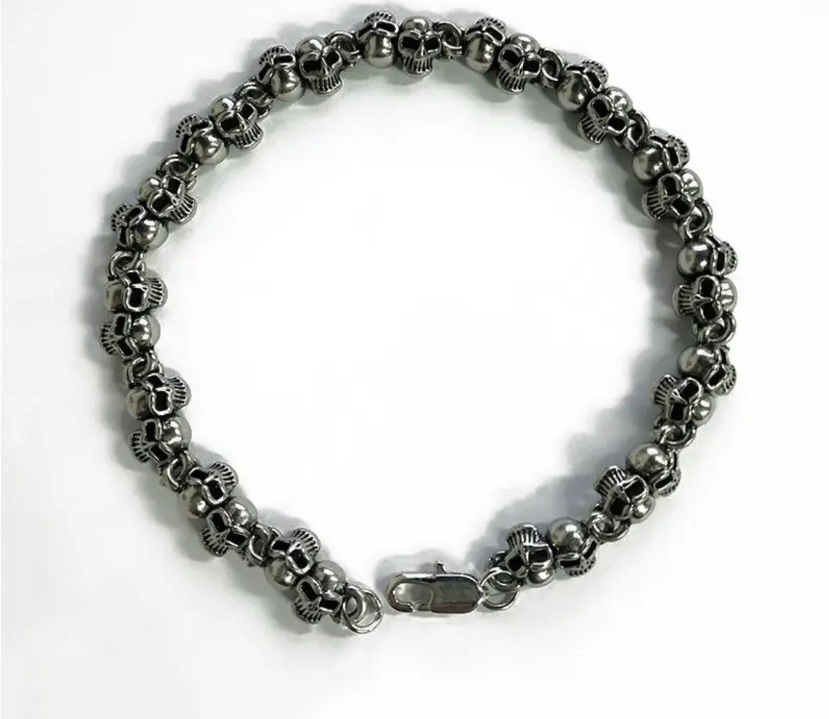 Jewelry Skull Punk Rock Bracelets Size ONE SIZE - 1 Thumbnail