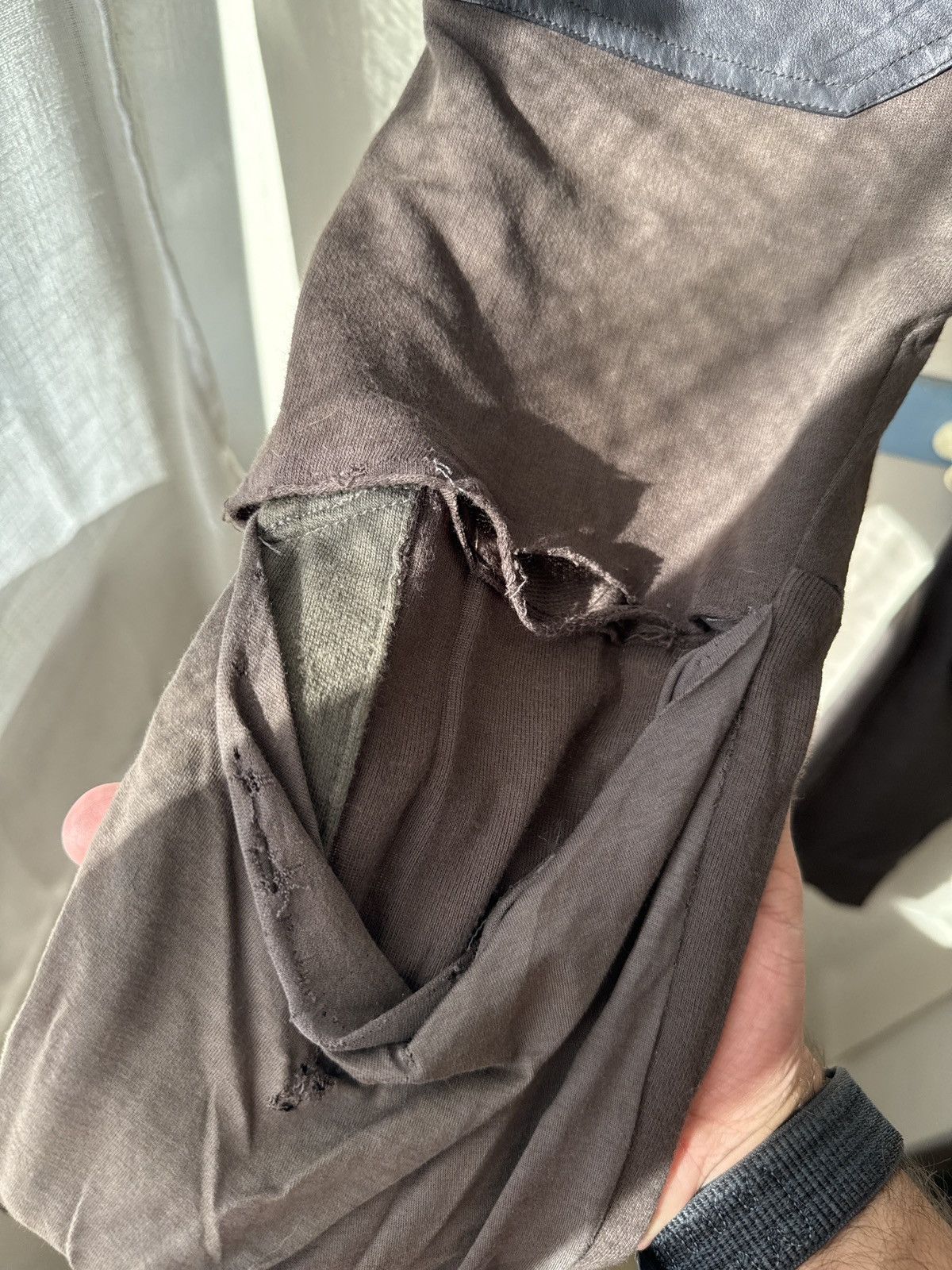 Rick Owens Rick Owens archive FW05 ‘Moog’ knee slit pants Size US 32 / EU 48 - 3 Thumbnail