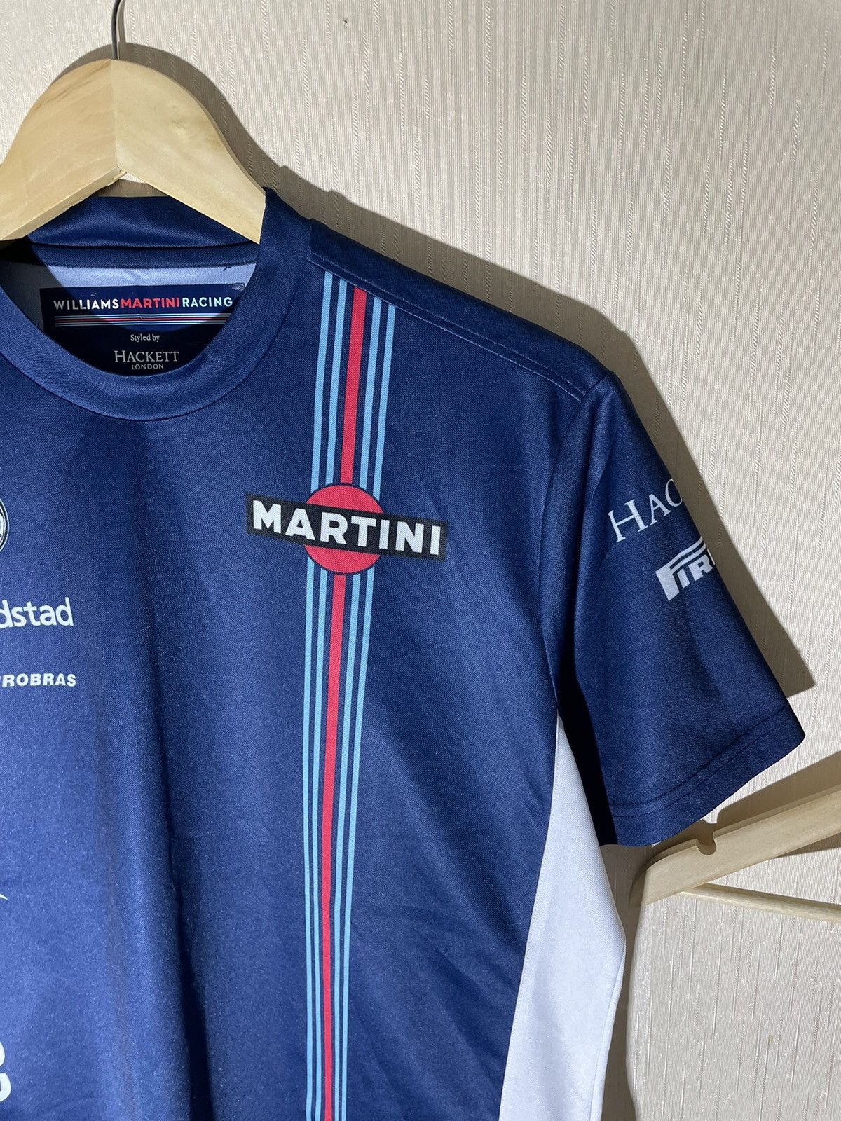 Vintage Hackett Williams Martini Racing streetwear T shirt Size US M / EU 48-50 / 2 - 3 Thumbnail