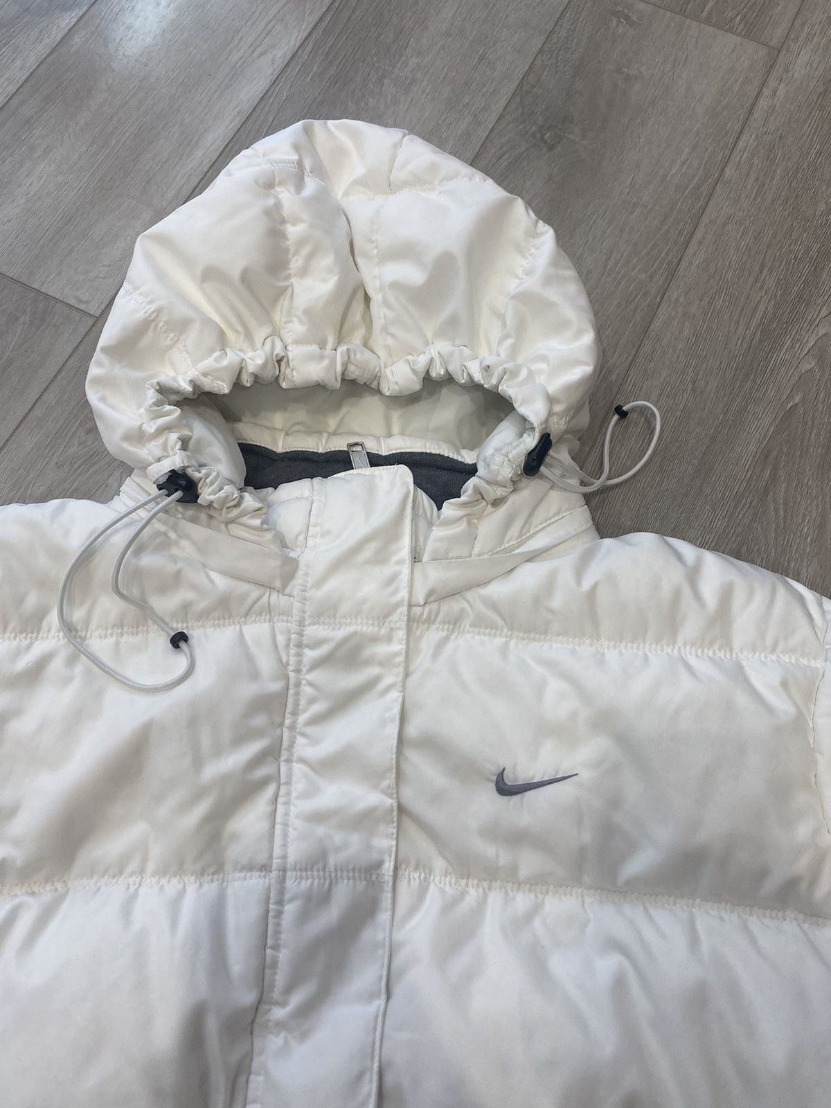 Nike × Vintage Y2K Nike Puffer Jacket Bomber Streetwear Size L / US 10 / IT 46 - 6 Thumbnail