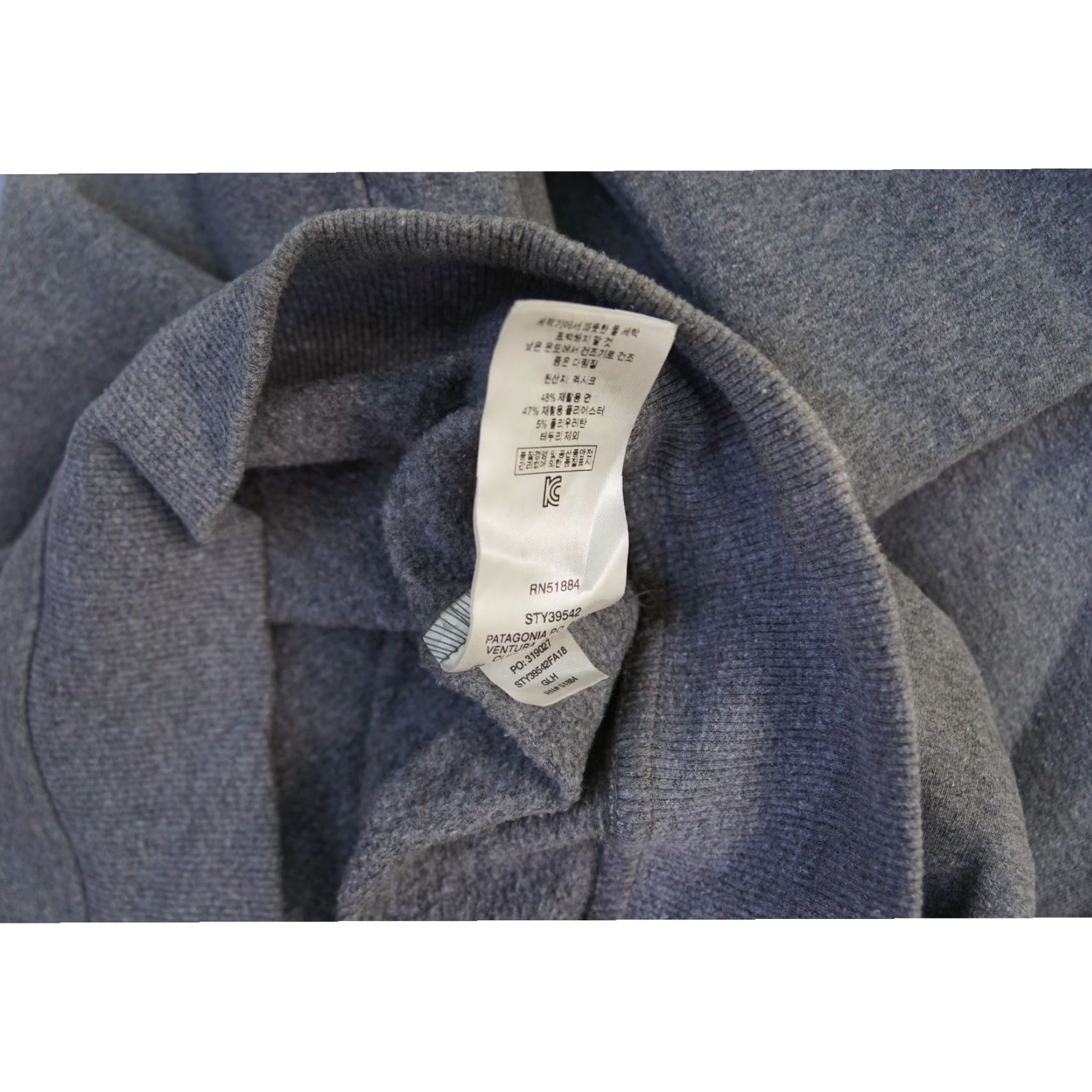 Patagonia VINTAGE Patagonia Uprisal Sweatshirt Men's Gray Fish Logo Crew Size M Size US M / EU 48-50 / 2 - 7 Thumbnail