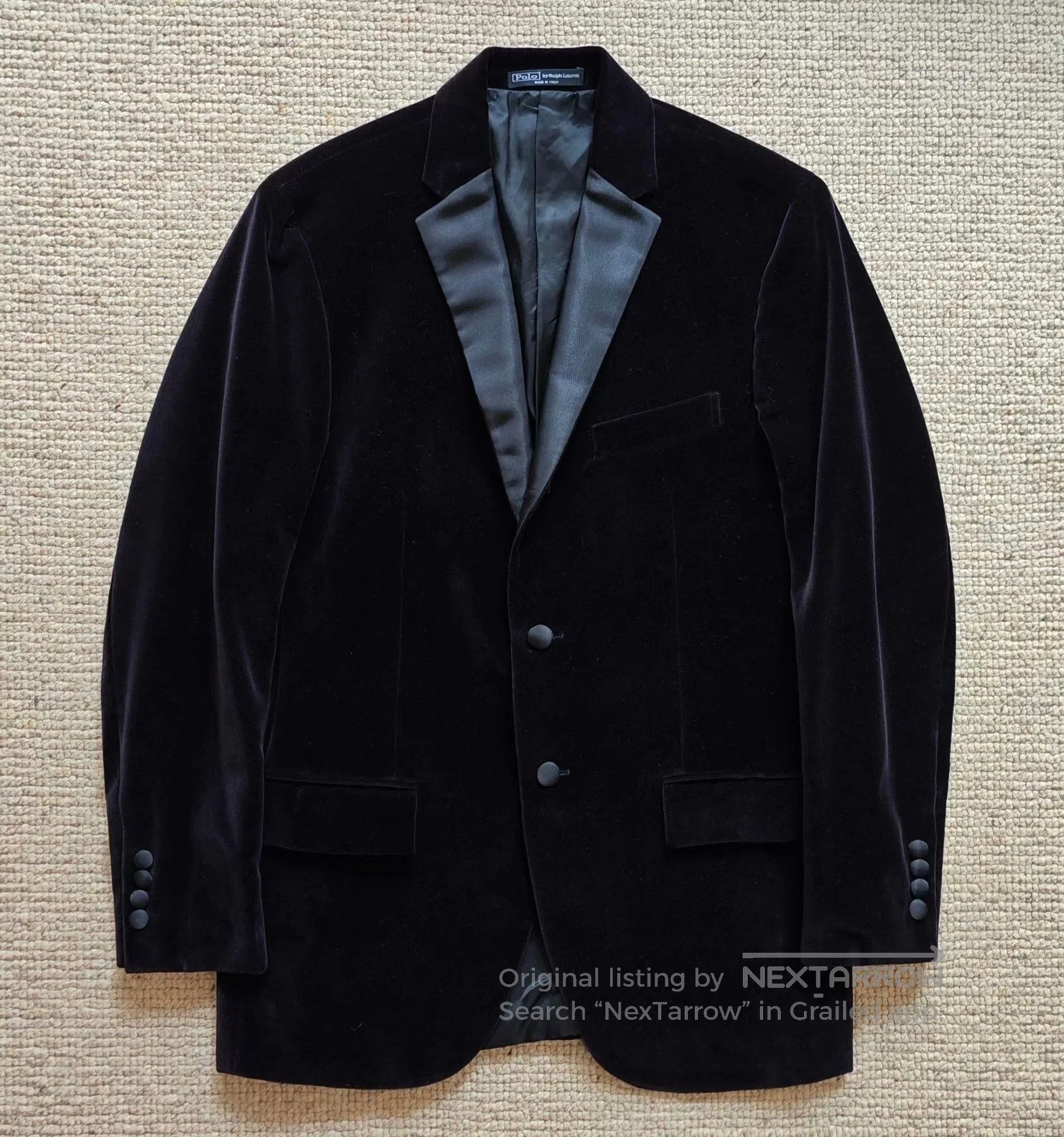 Polo Ralph Lauren Polo Ralph Lauren Men's Velvet Blazer. Size US M / EU 48-50 / 2 - 1 Thumbnail