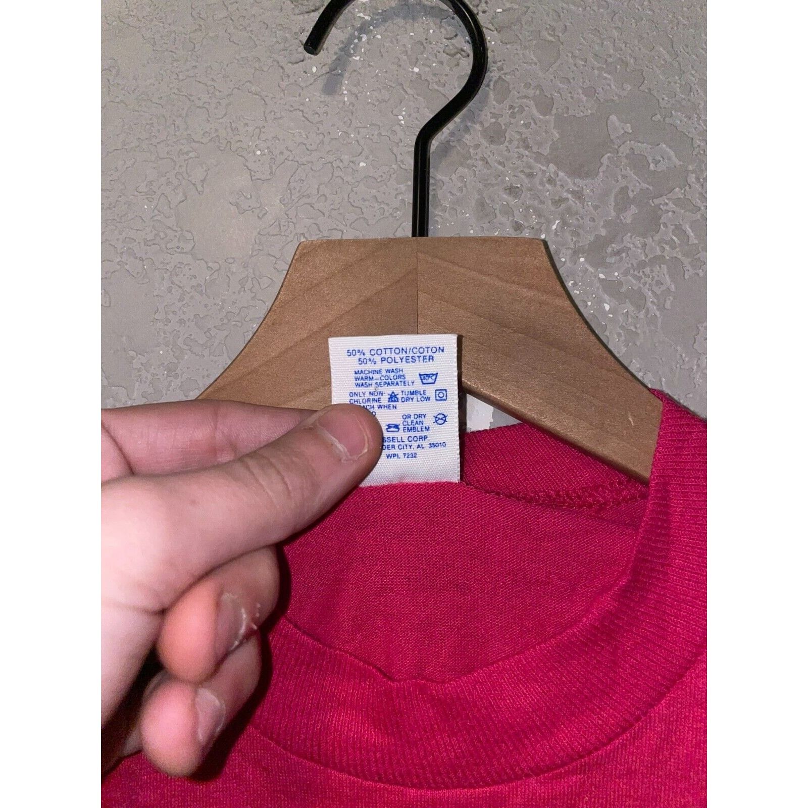 Jerzees × Vintage Vintage Silver Mountain Shirt Kellogg Idaho Pink Tee 80s M Size US M / EU 48-50 / 2 - 9 Thumbnail