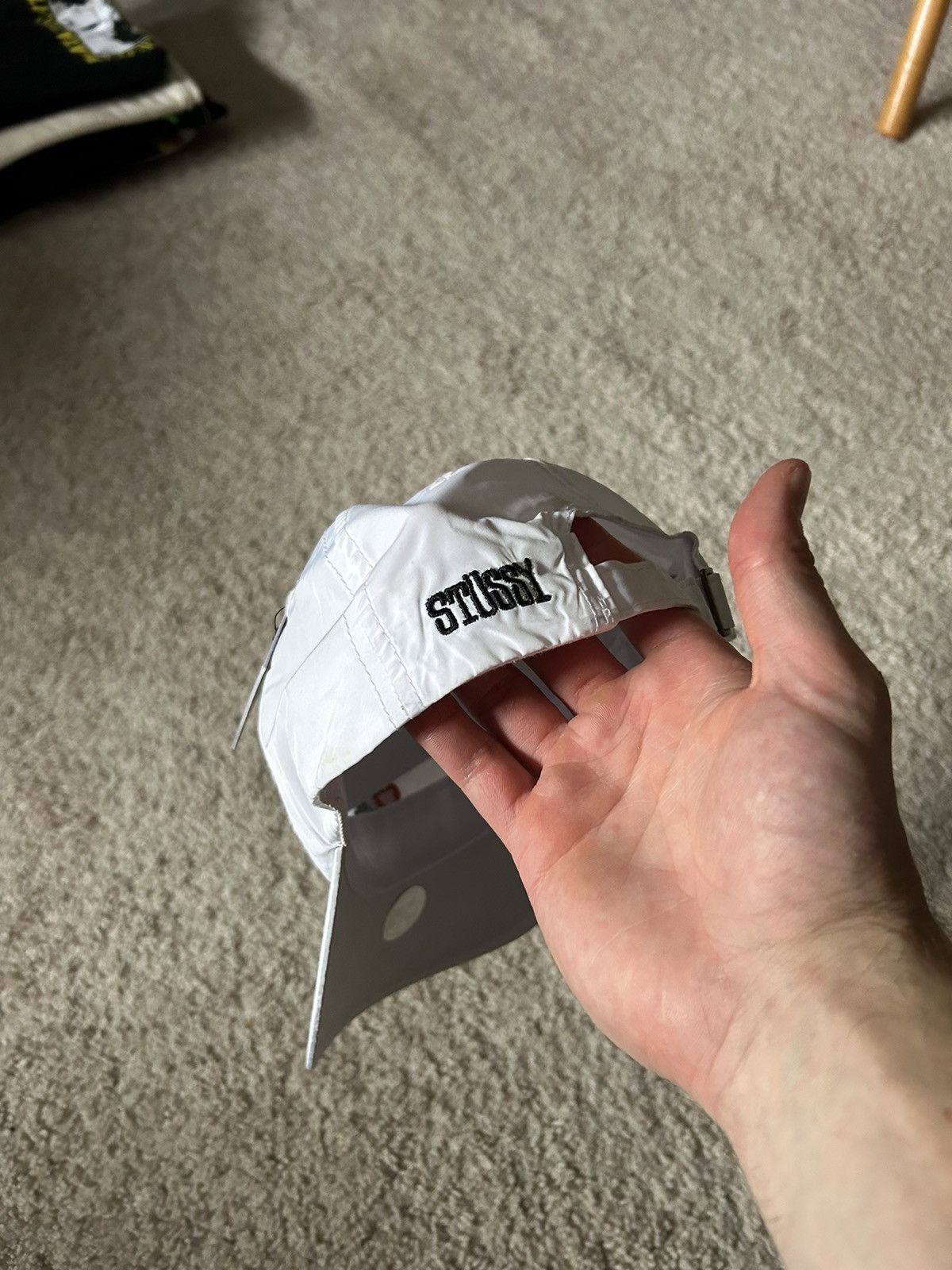 Stussy Stussy Card Suit Low Pro Cap White Size ONE SIZE - 2 Thumbnail