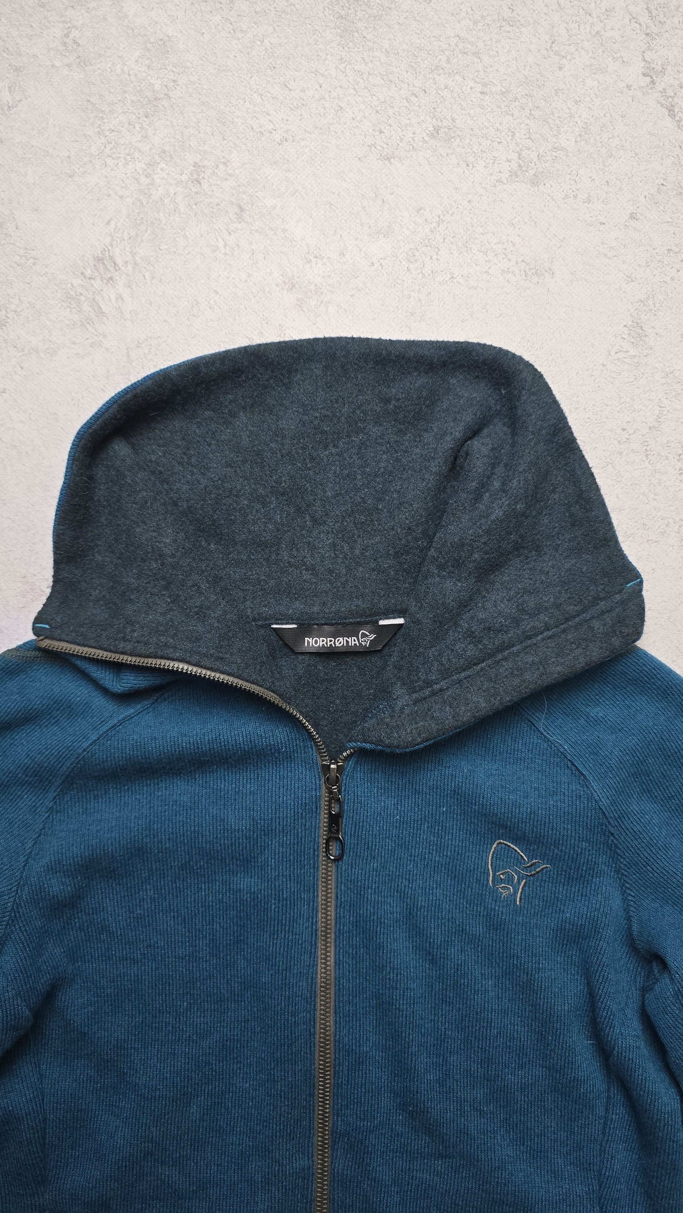 Norrona Norrona Women's Wool Jacket Pullover Ice Blue Size S / US 4 / IT 40 - 6 Thumbnail
