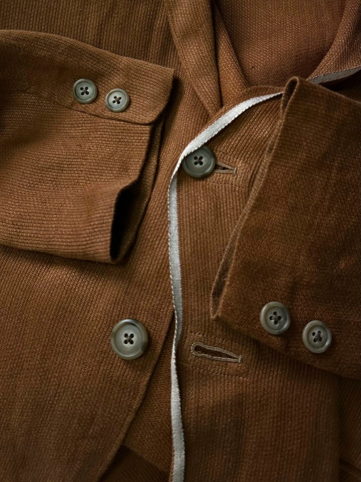 Yohji Yamamoto Yohji Yamamoto 92ss Linen Asymmetric Jacket Pour Homme Size US S / EU 44-46 / 1 - 6 Thumbnail