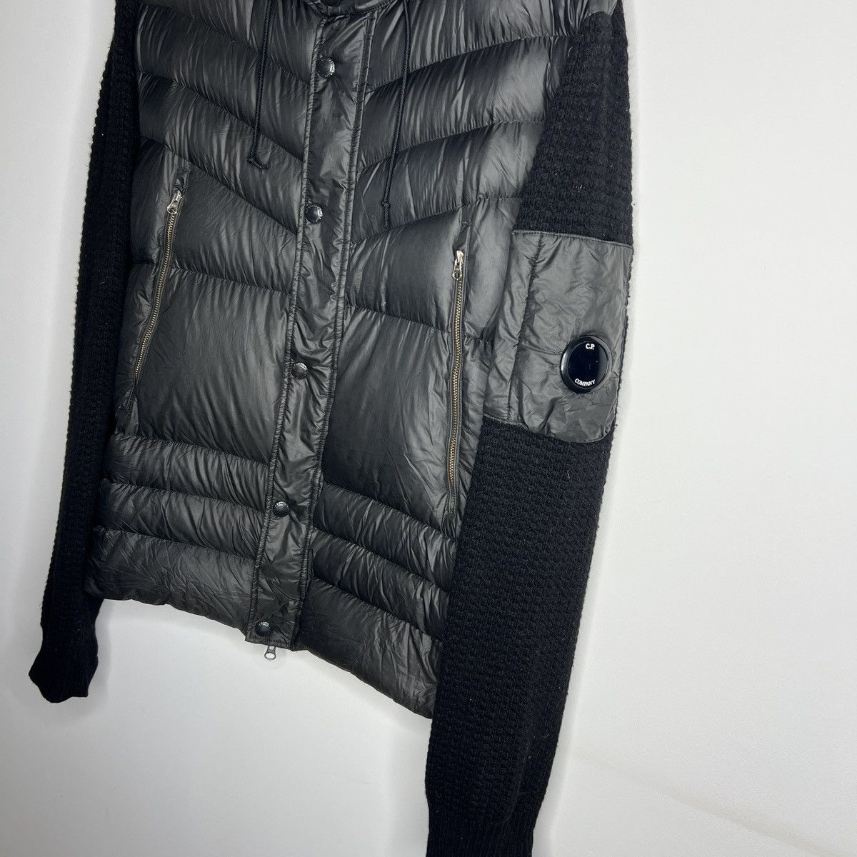 C.P. Company Vintage CP Company Zip Up Puffer Down Jacket Cardigan Size US XL / EU 56 / 4 - 2 Thumbnail
