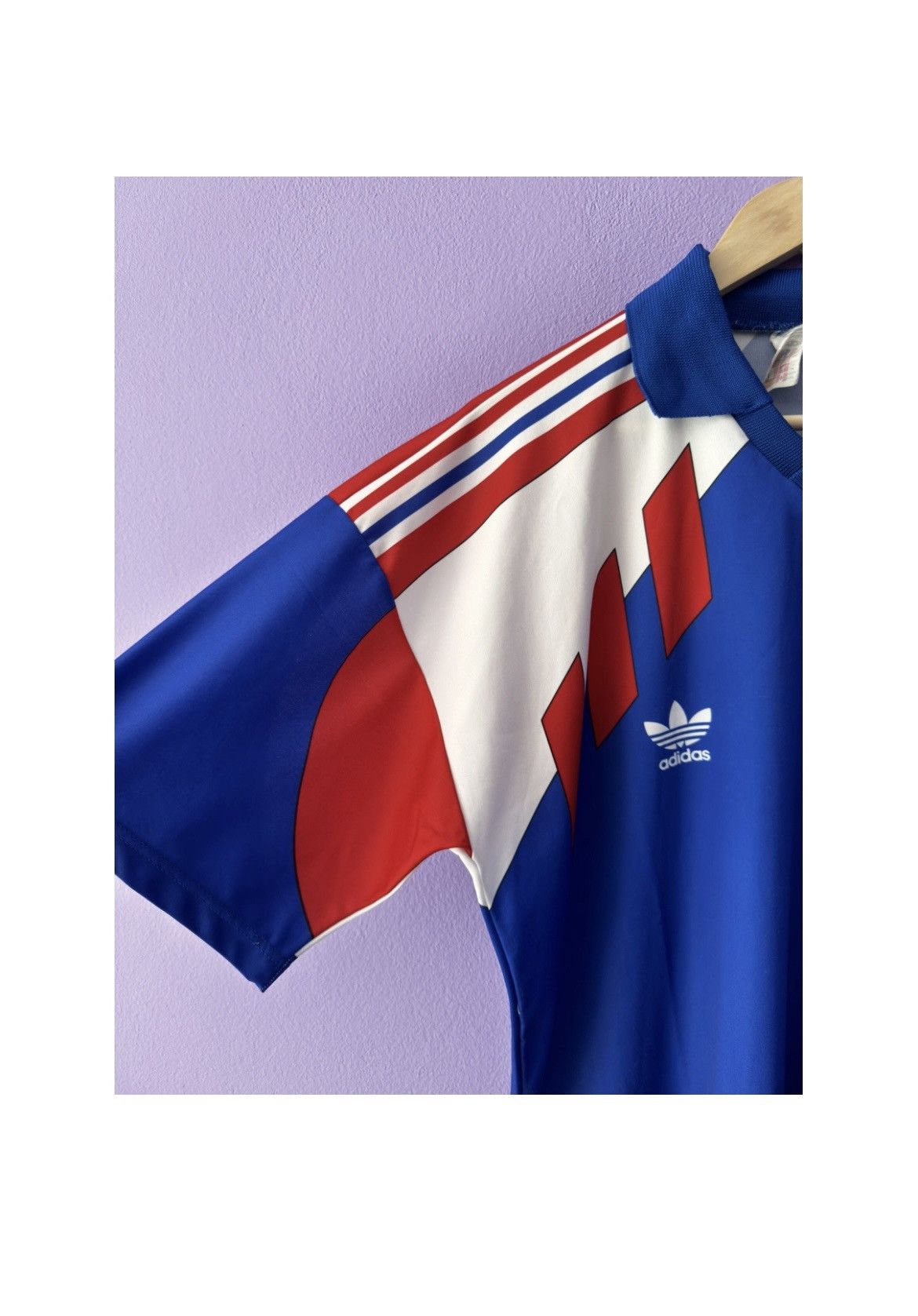 Adidas × Vintage France jersey Size US L / EU 52-54 / 3 - 3 Thumbnail