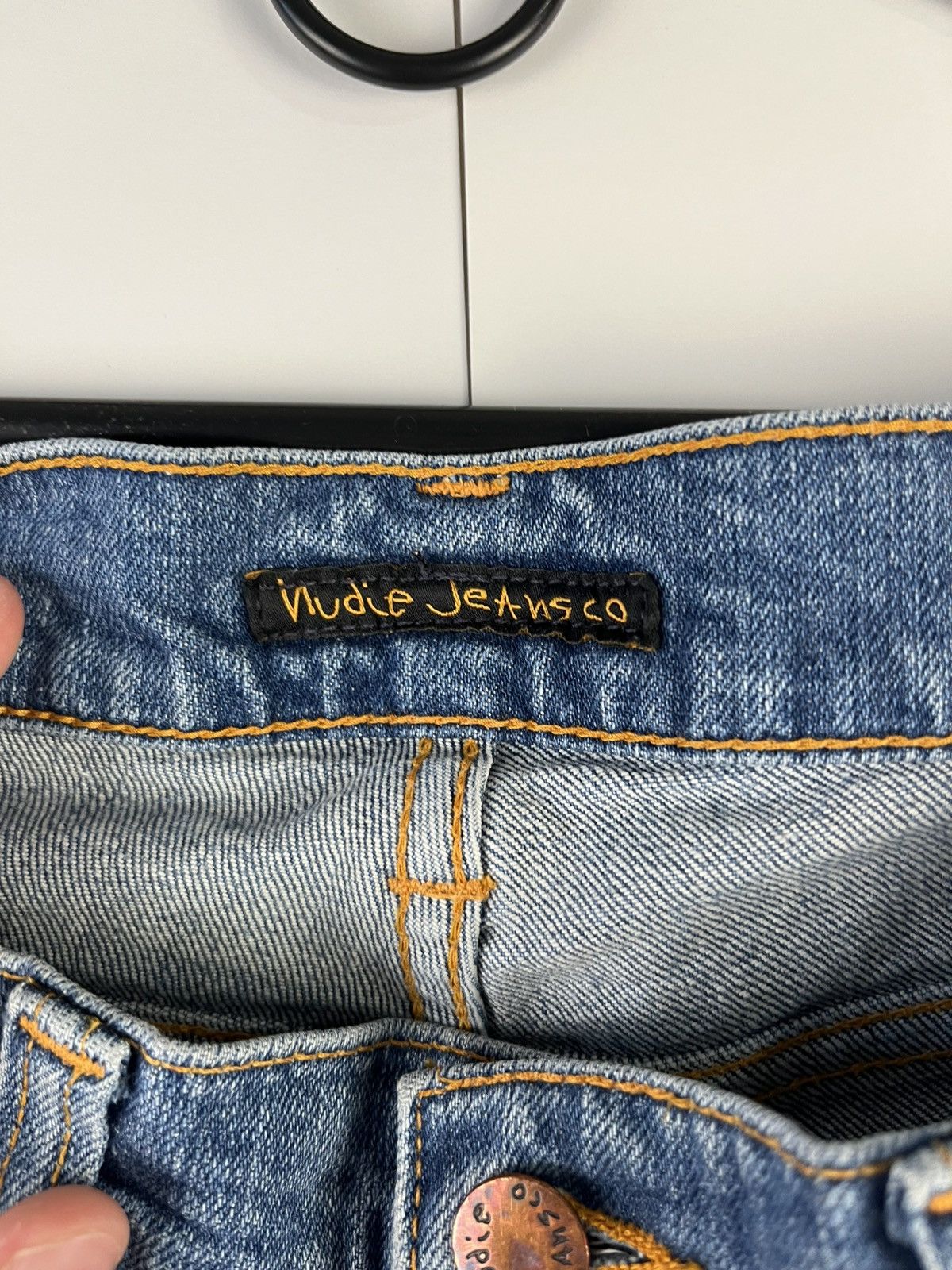 Nudie Jeans Nudie Jeans Men's Cotton Denim Jeans Size 30x32 Size US 30 / EU 46 - 8 Thumbnail