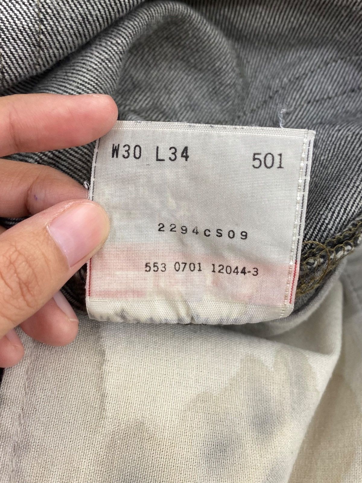 Levi's Vintage Levi’s Dark Acid Wash Style Loose Jeans Size US 30 / EU 46 - 11 Thumbnail