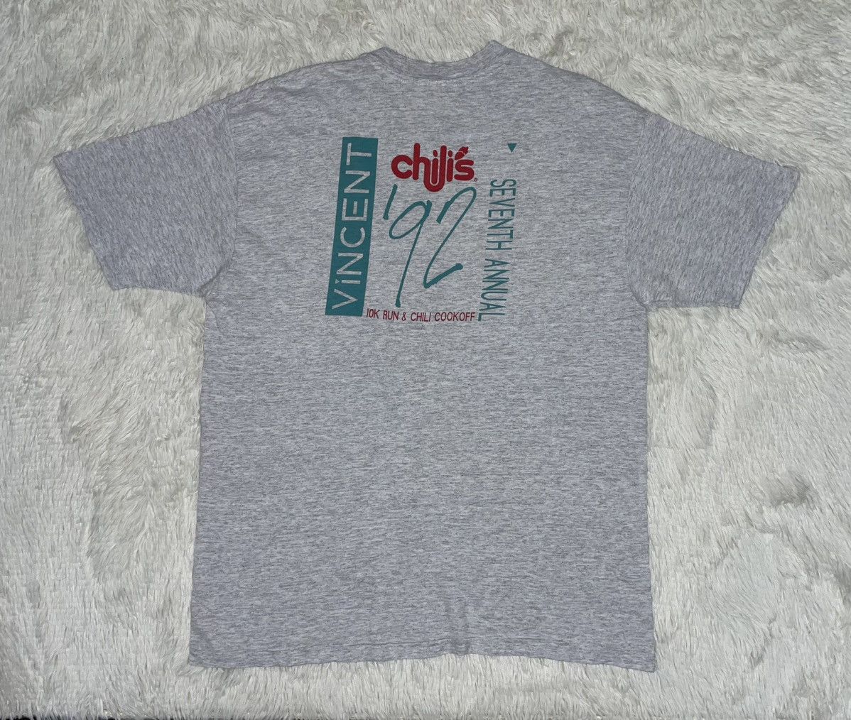 Vintage Vintage Nike Parody Just Eat It Chilis 10k Run Tshirt Size US L / EU 52-54 / 3 - 6 Thumbnail