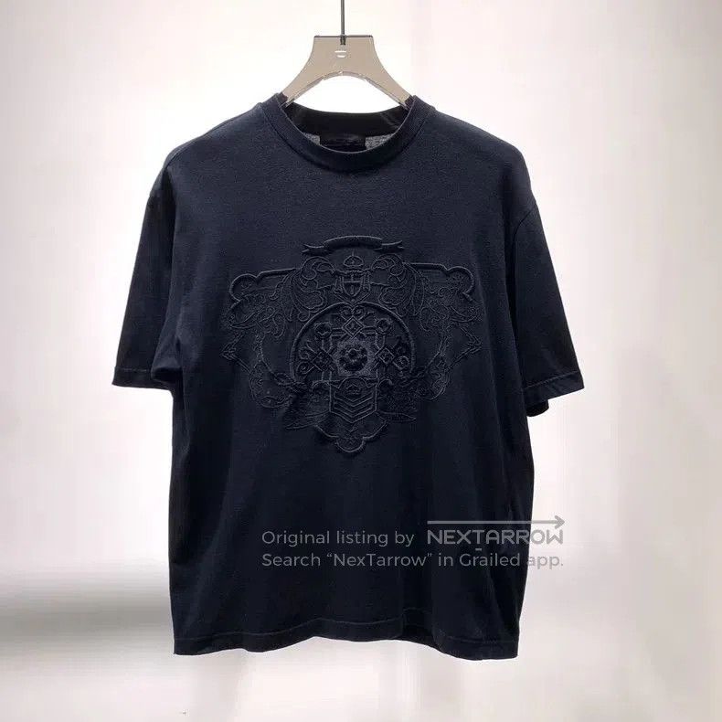Prada Prada Classic Black Embroidered T. Size US S / EU 44-46 / 1 - 1 Thumbnail