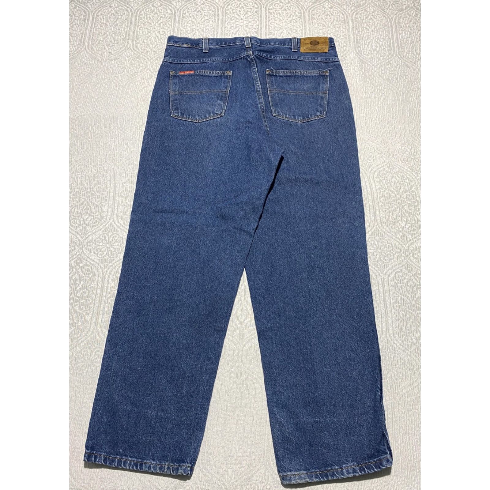 Denime G&K Services Jeans Mens 36x30 Blue Denim Straight Leg 5-Pocket Cotton Workwear Jeans Mens Size US 36 / EU 52 - 4 Thumbnail