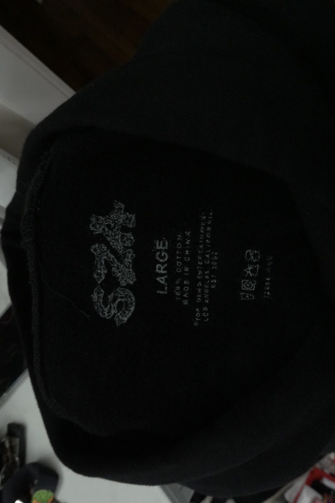 Band Tees × Top Dawg Entertainment SZA BLACK TOUR HOODIE SZ L Size US L / EU 52-54 / 3 - 2 Thumbnail